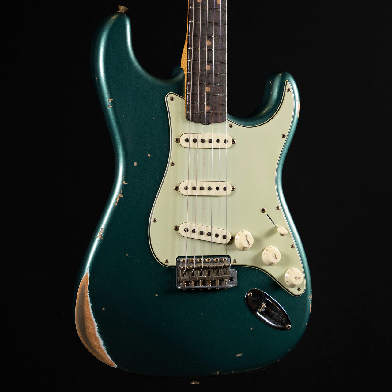 Fender Custom Shop 1962 Stratocaster Relic Sherwood Green Metallic