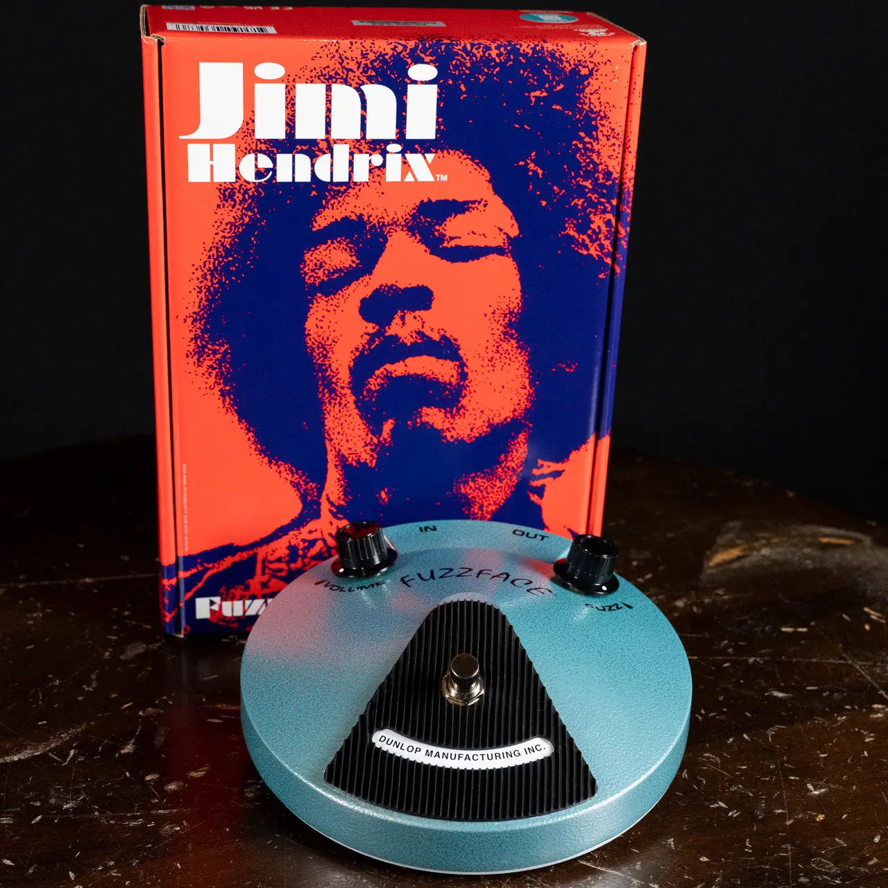 jim root distortion pedal Dunlop Jimi Hendrix Fuzz Face Distortion Pedal