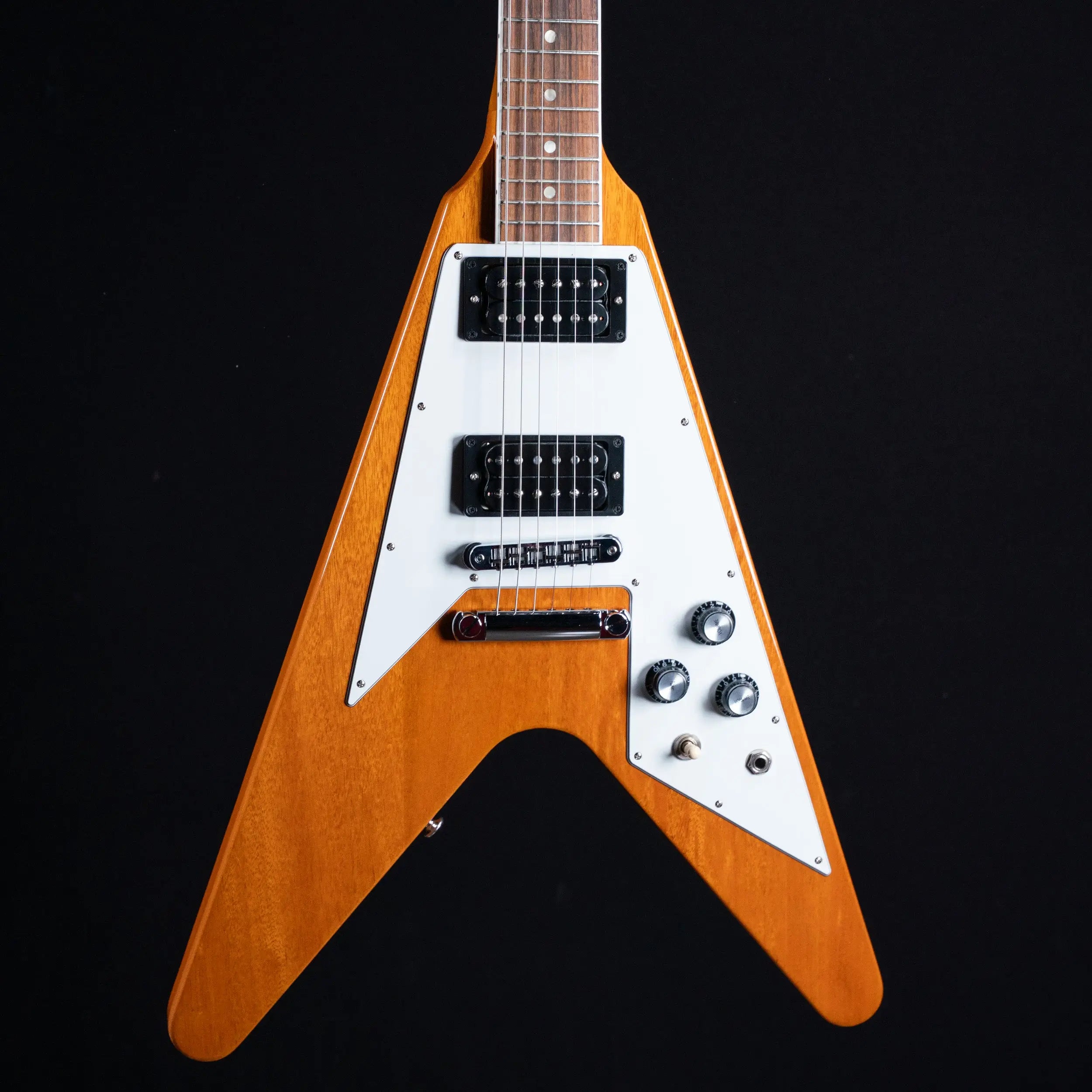 Gibson 70's Flying V Electric Guitar - Antique Natural