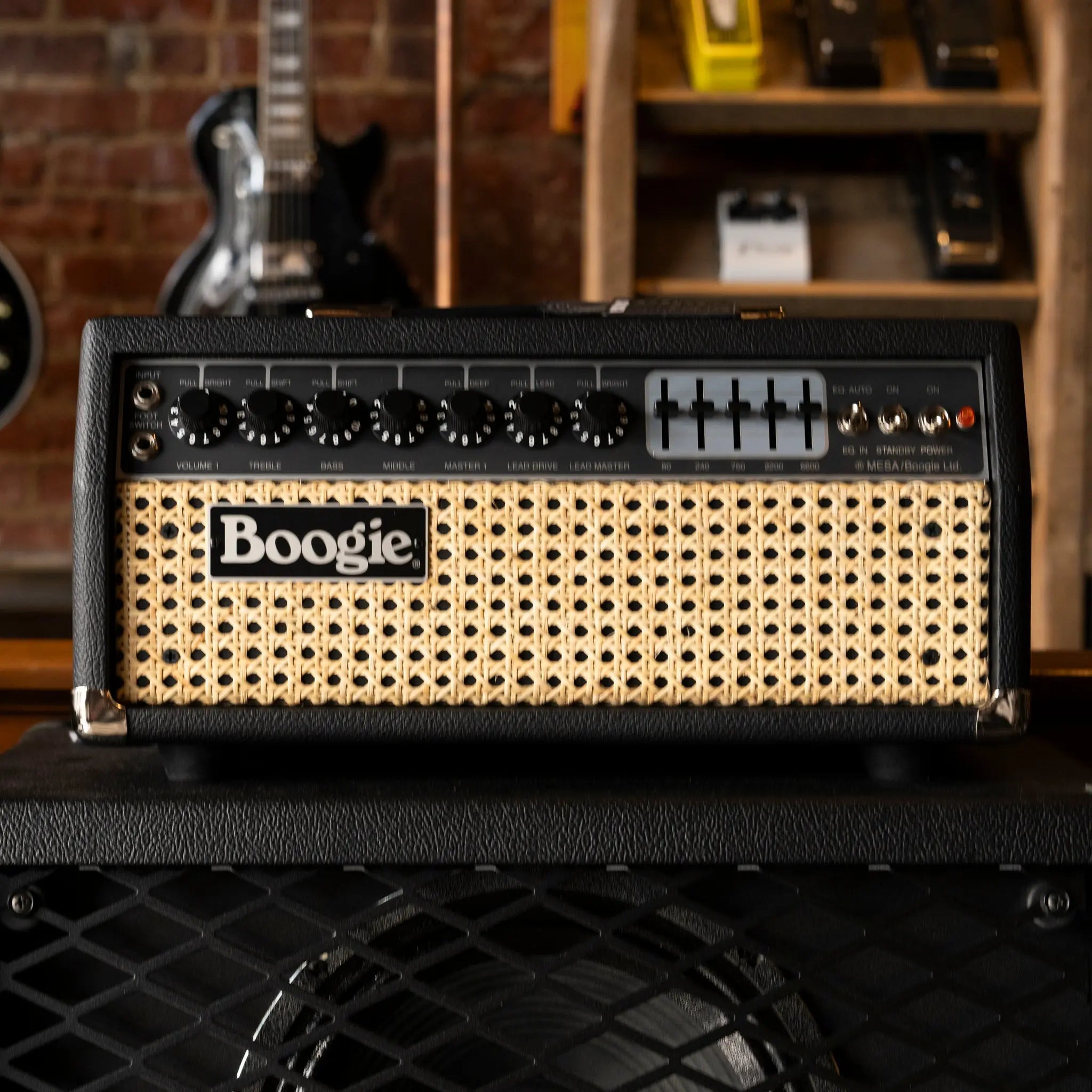 Mesa/Boogie Mark IIC+ HRG 100-watt Amplifier Head - Black with Wicker