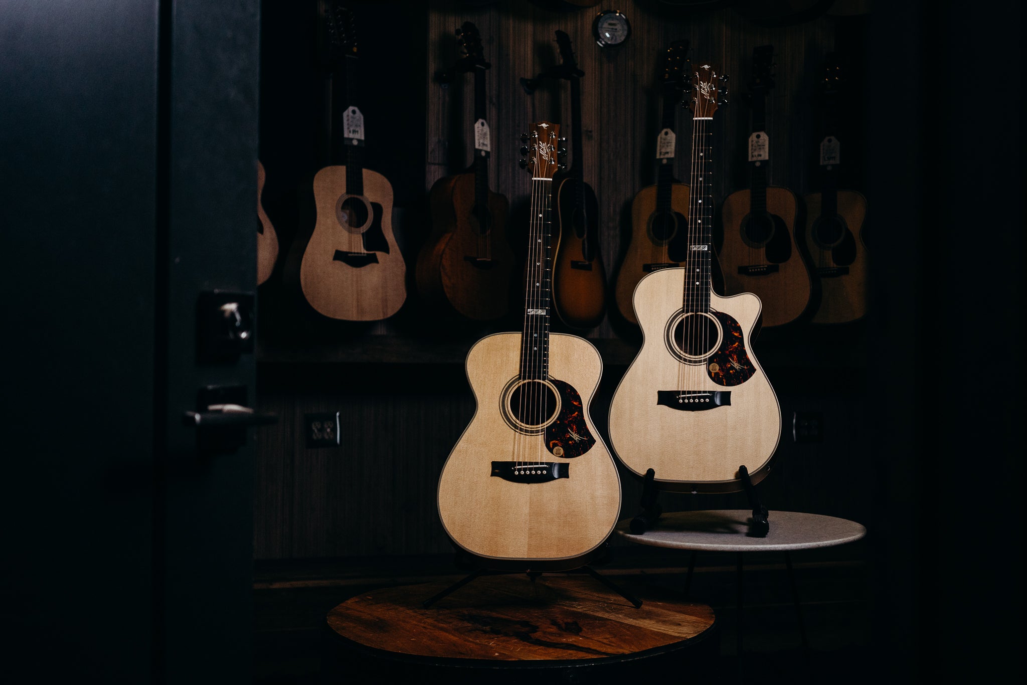 A Morning in The Midwood Guitar Studio Acoustic Guitar Room