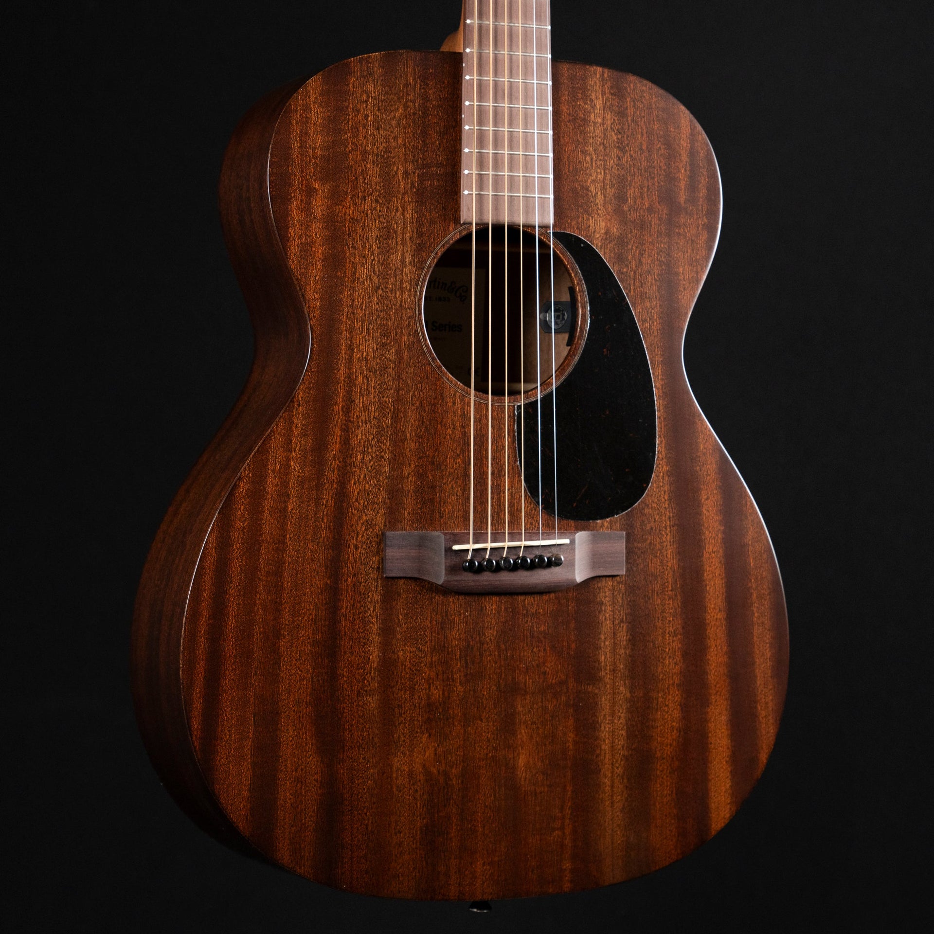 Martin 000-10E Retro Sapele Acoustic/Electric Guitar - Dark Mahogany Martin Guitars