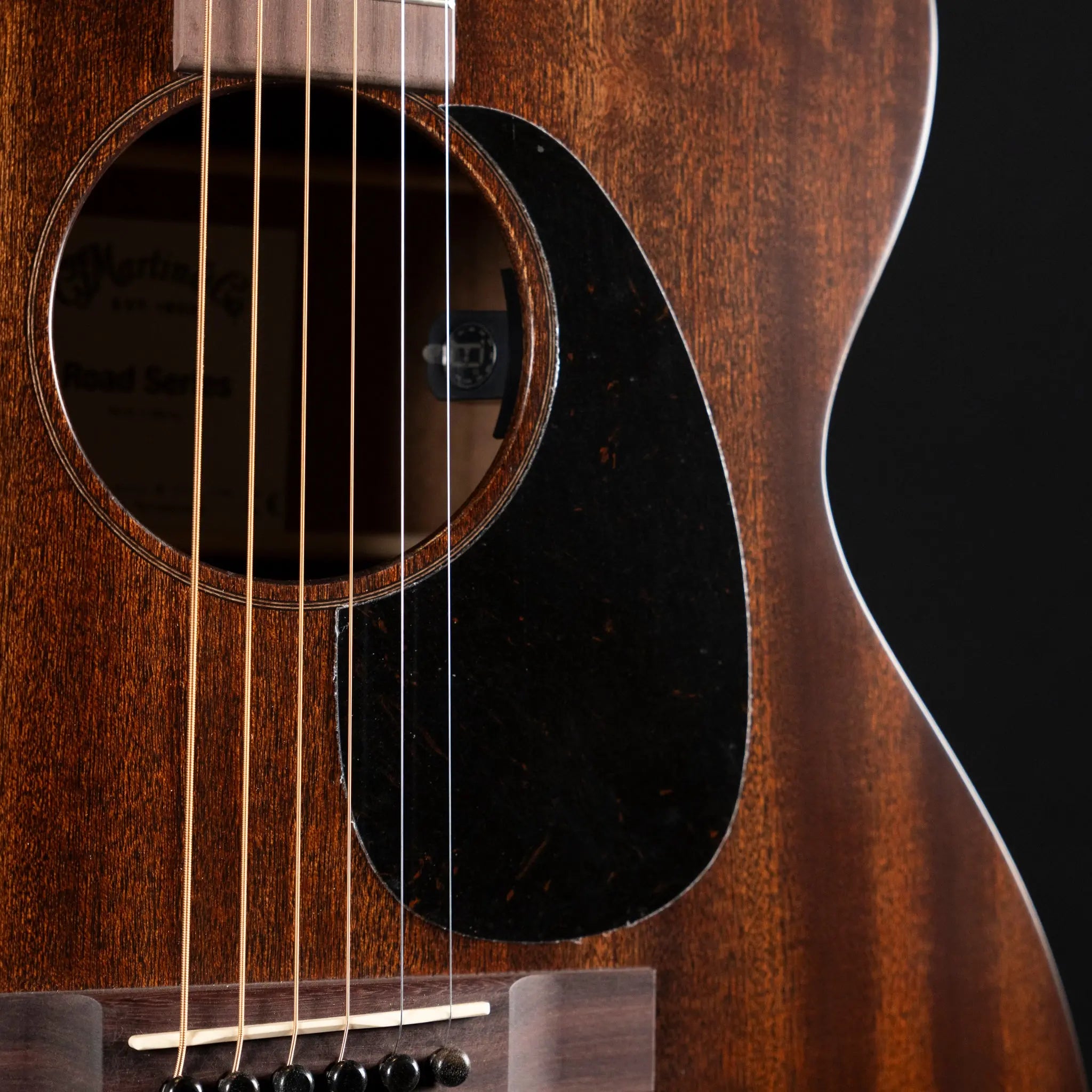Martin 000-10E Retro Sapele Acoustic/Electric Guitar - Dark Mahogany Martin Guitars