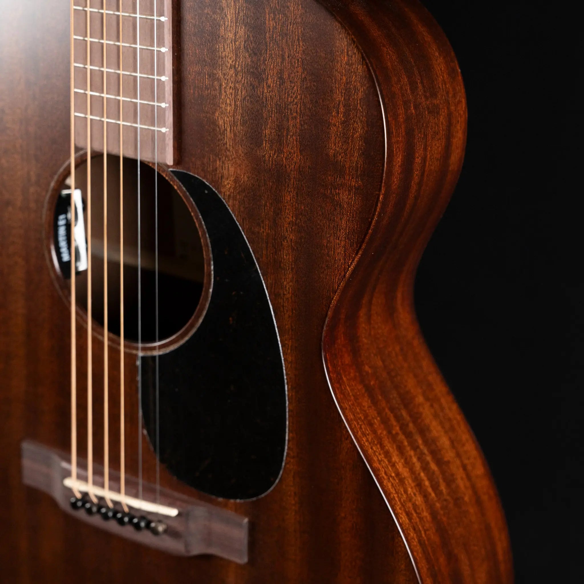 Martin 000-10E Retro Sapele Acoustic/Electric Guitar - Dark Mahogany Martin Guitars