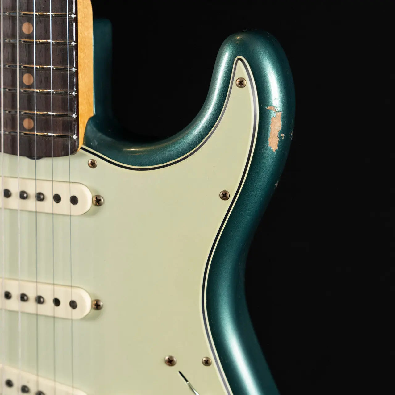 Fender Custom Shop 1962 Stratocaster Relic Sherwood Green Finish