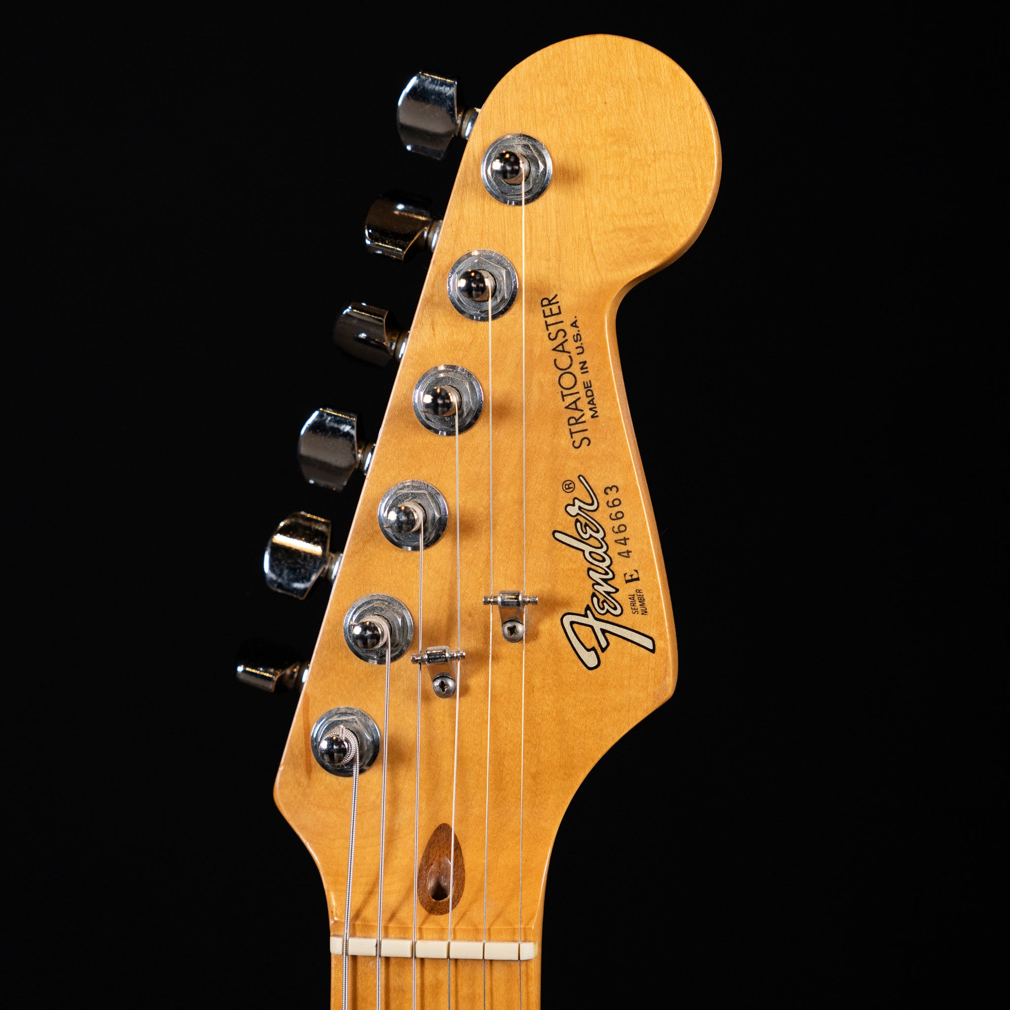 1987 Fender American Standard Stratocaster Electric Guitar - Pewter