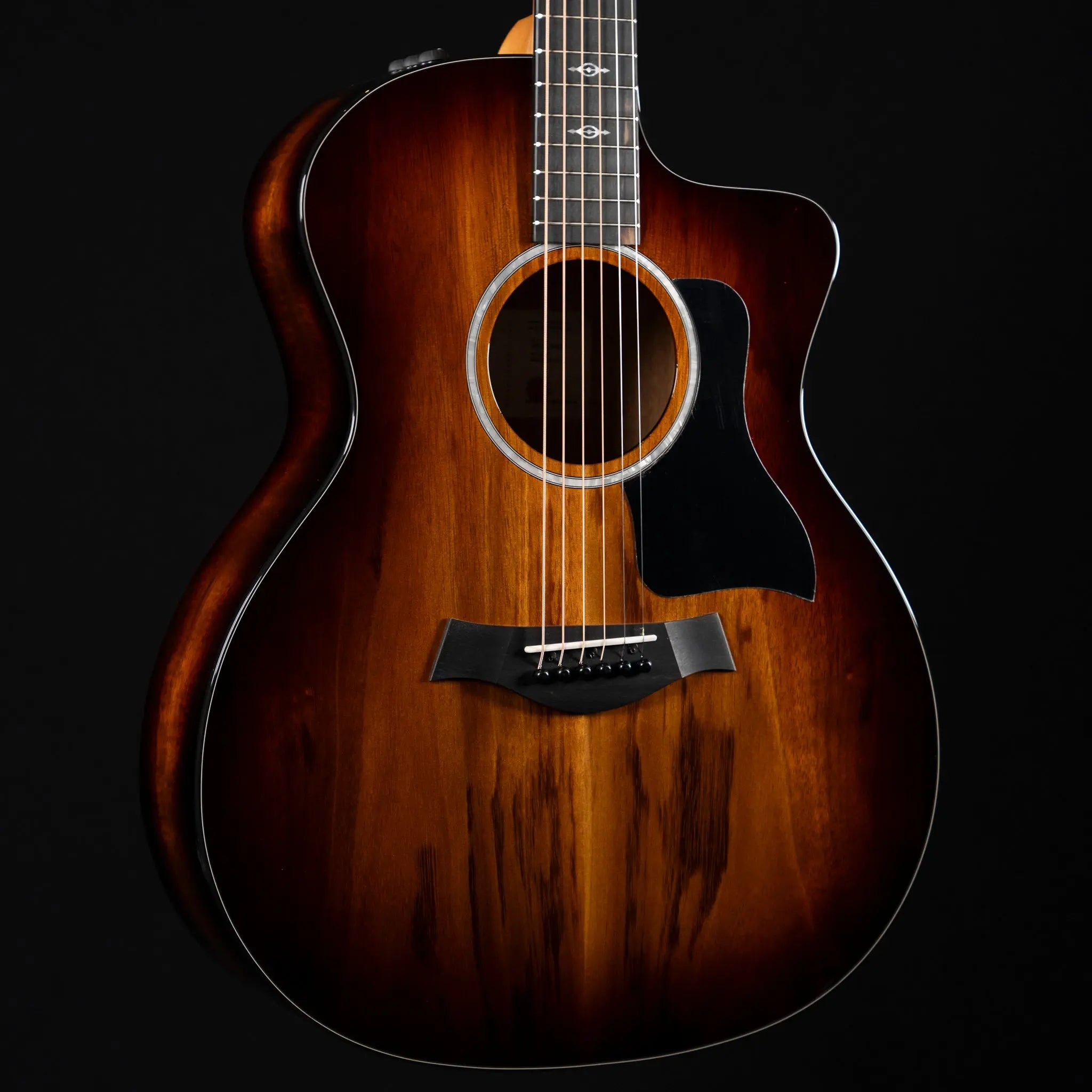 Taylor 224ce-K DLX Acoustic Guitar - Shaded Edge Burst - Midwood Guitar