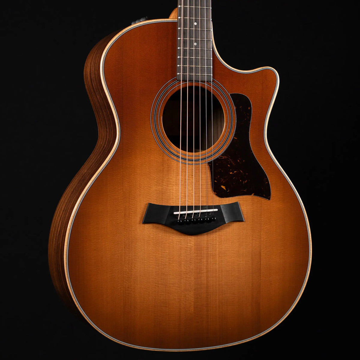 Taylor 414ce Studio Special Edition Acoustic/Electric Guitar – Honeyburst #6248 - Midwood Guitar