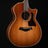 Taylor 414ce Studio Special Edition Acoustic/Electric Guitar – Honeyburst #6248 - Midwood Guitar