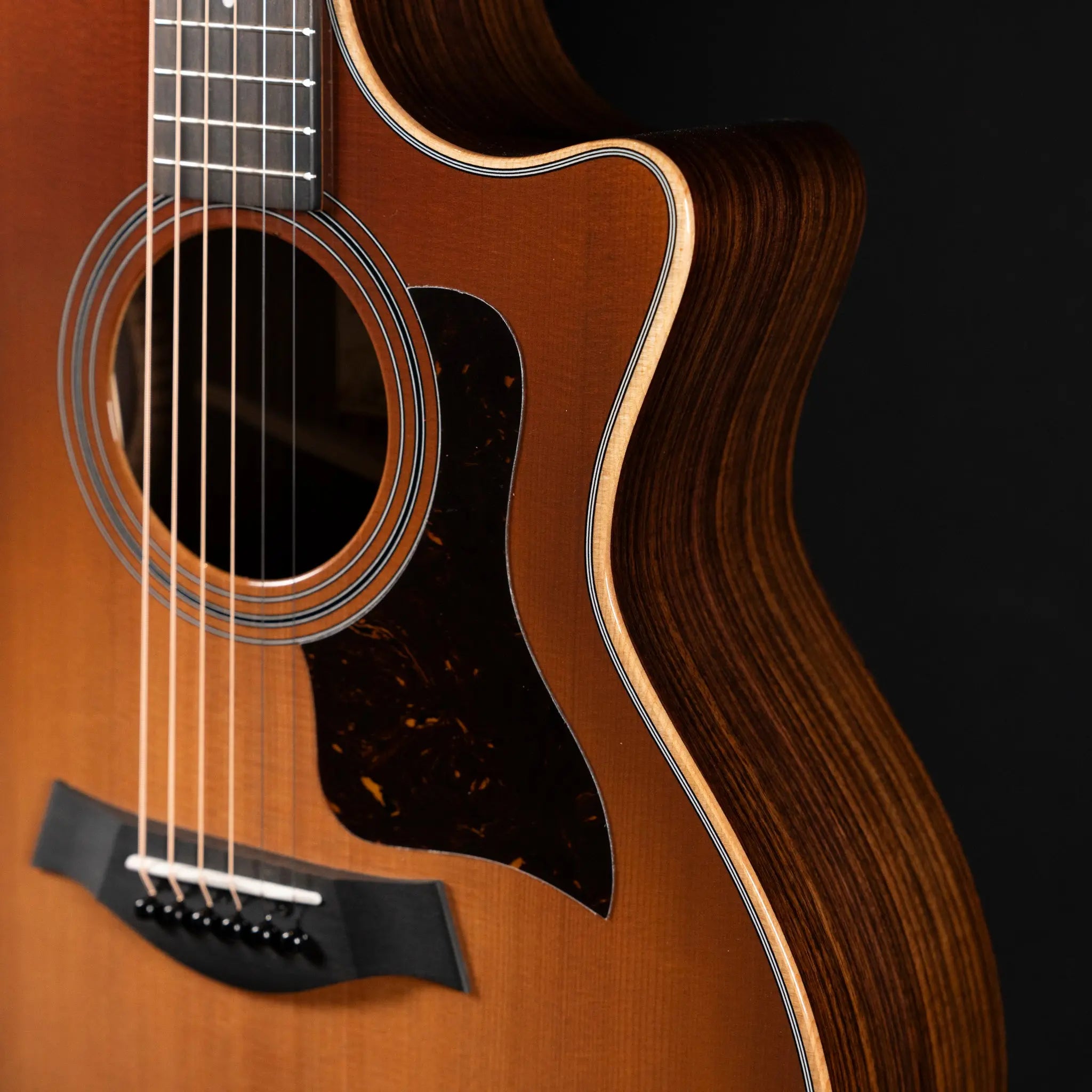 Taylor 414ce Studio Special Edition Acoustic/Electric Guitar – Honeyburst #6248 - Midwood Guitar