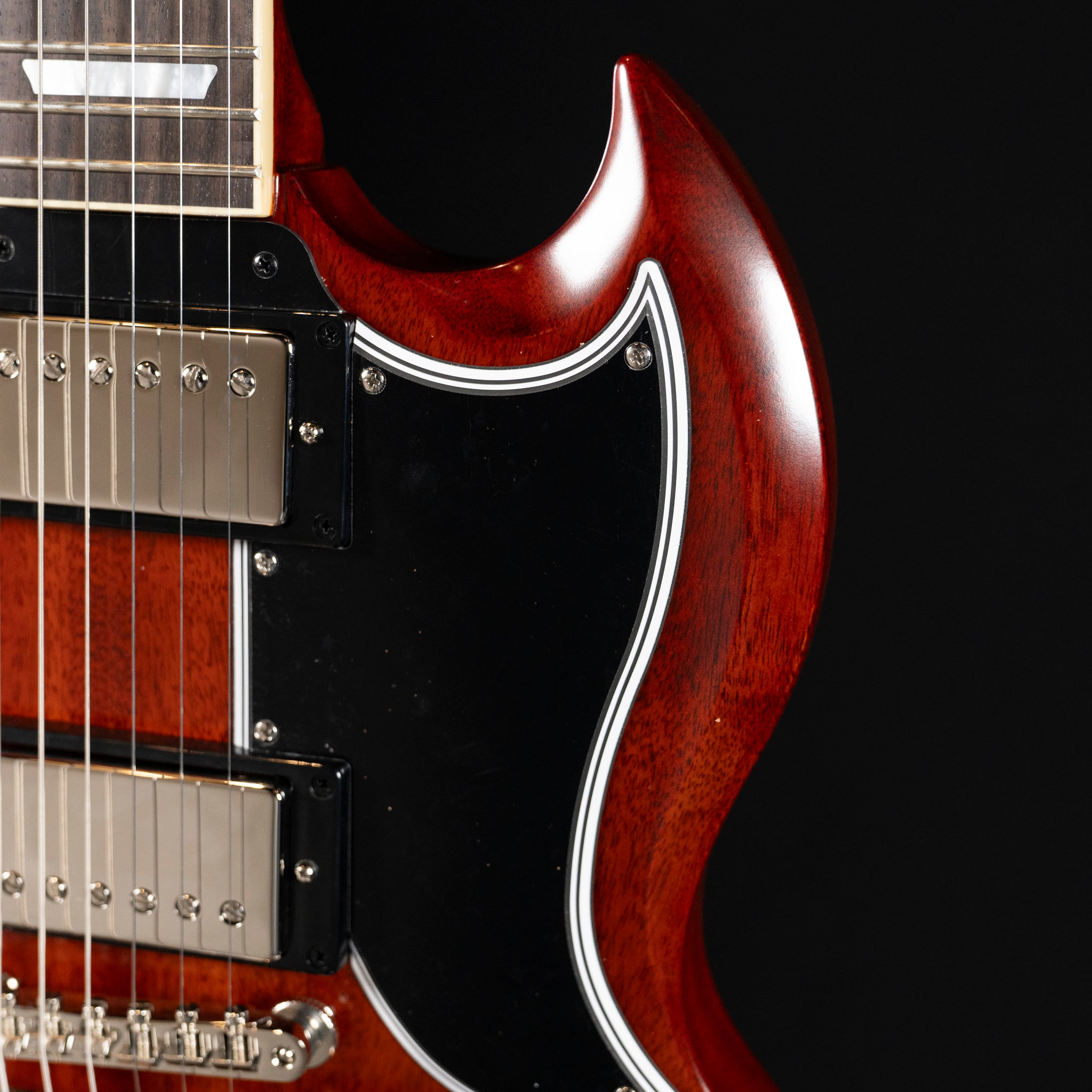 Epiphone Inspired by Gibson Custom 1964 SG Standard with Maestro Vibrola Reissue - Cherry Red - Midwood Guitar