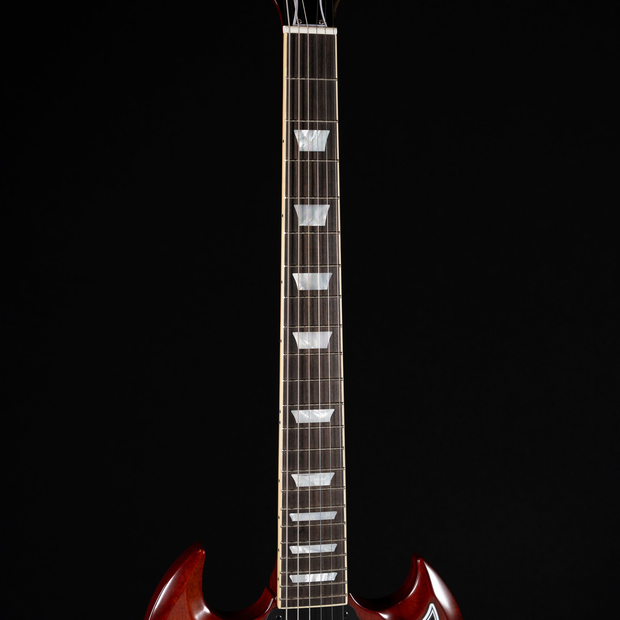Epiphone Inspired by Gibson Custom 1964 SG Standard with Maestro Vibrola Reissue - Cherry Red - Midwood Guitar