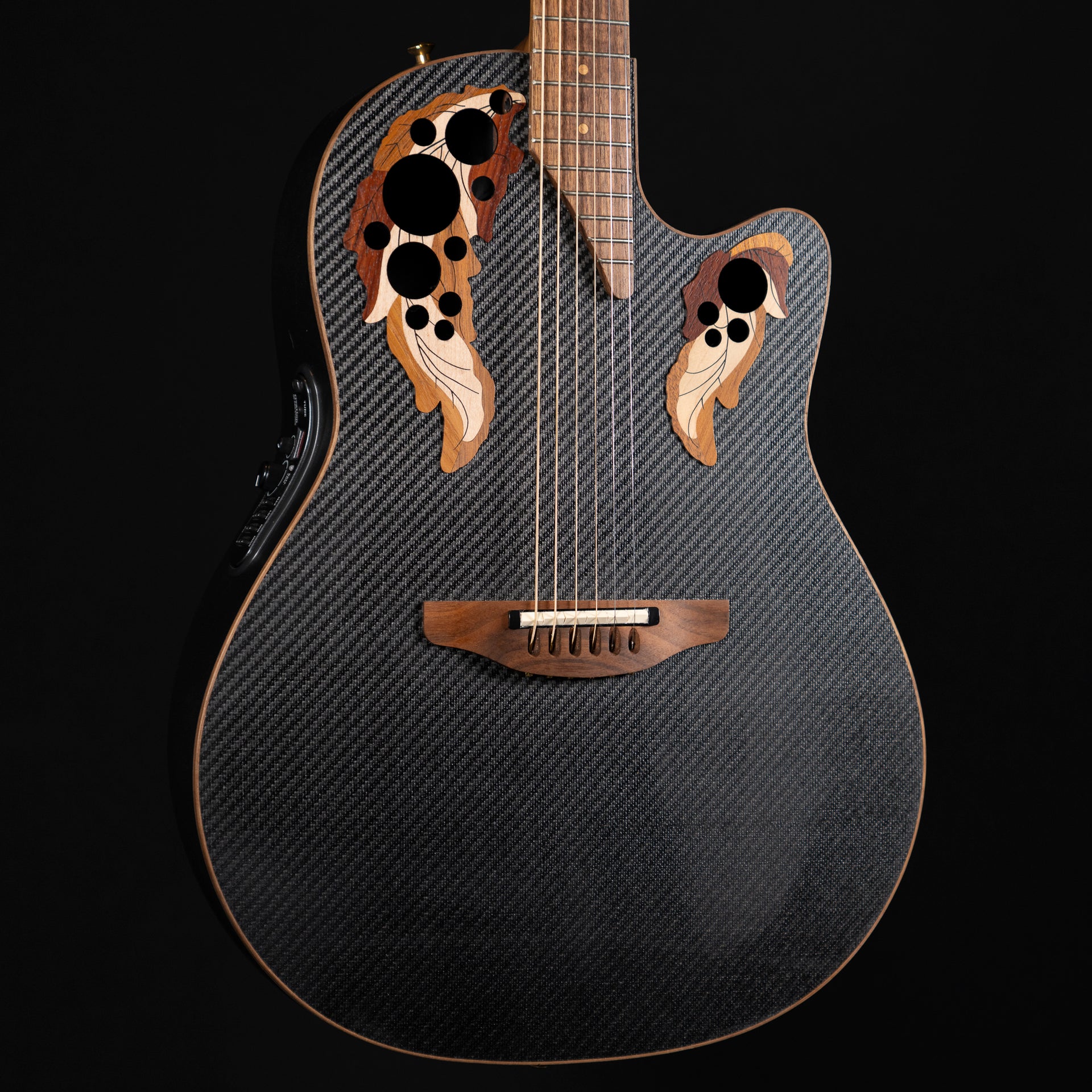 2013 Ovation/Adamas 2080ES - Woven Carbon/Graphite - Limited Edition 1 of 30