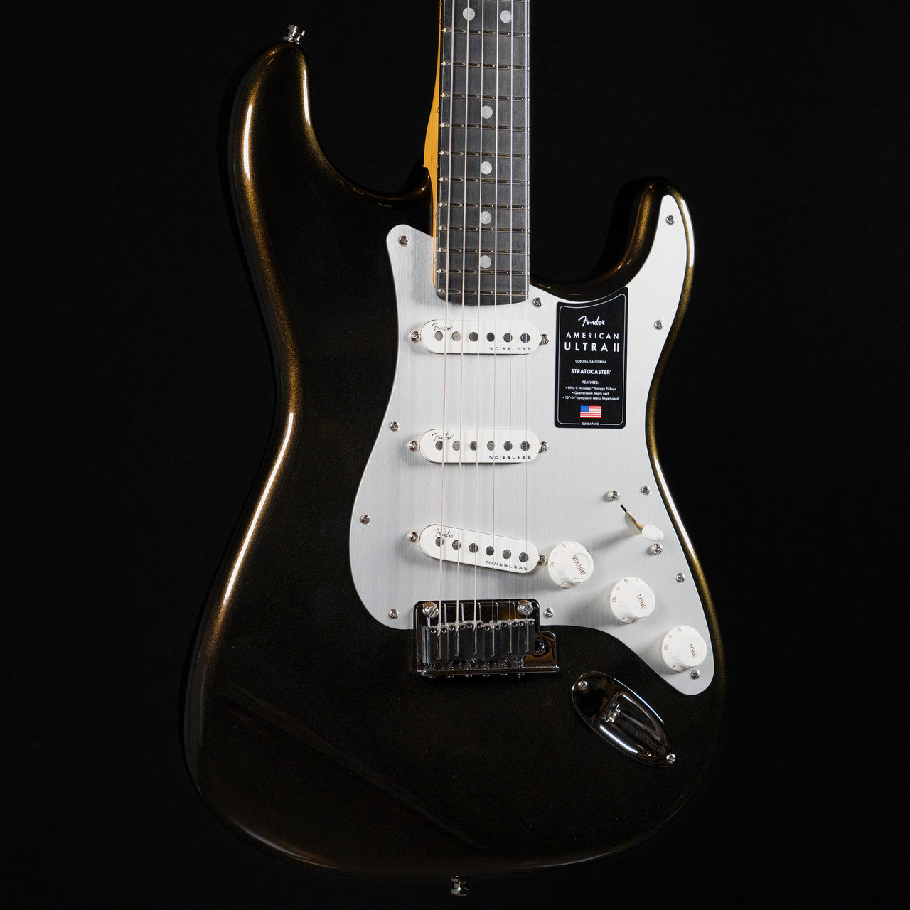 Fender American Ultra II Stratocaster - Texas Tea