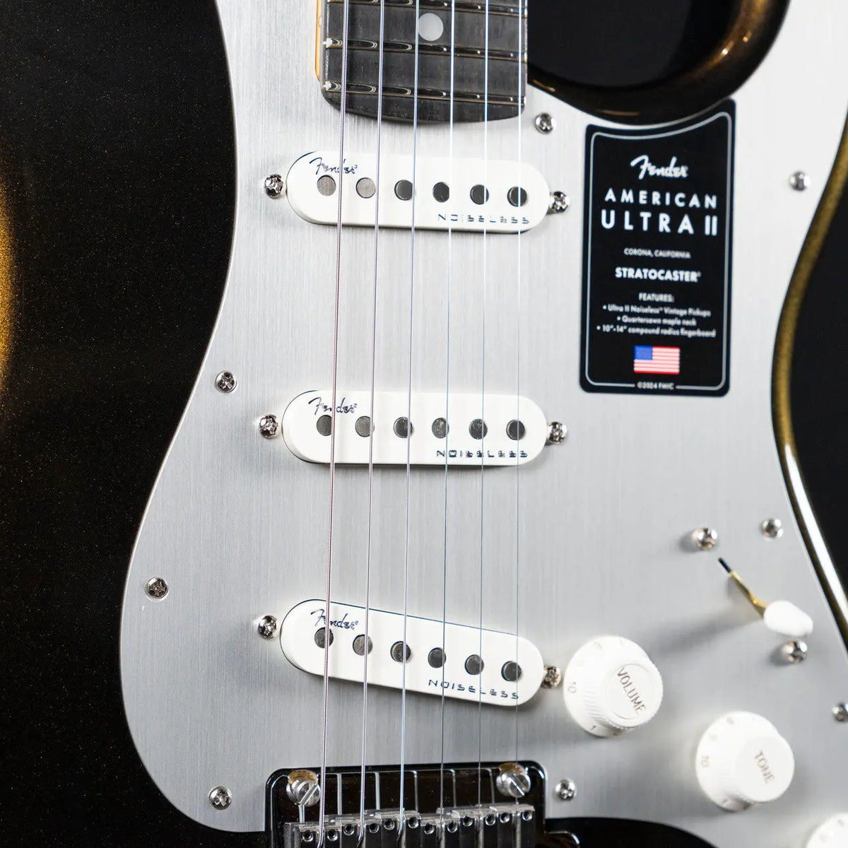 Fender American Ultra II Stratocaster - Texas Tea Fender