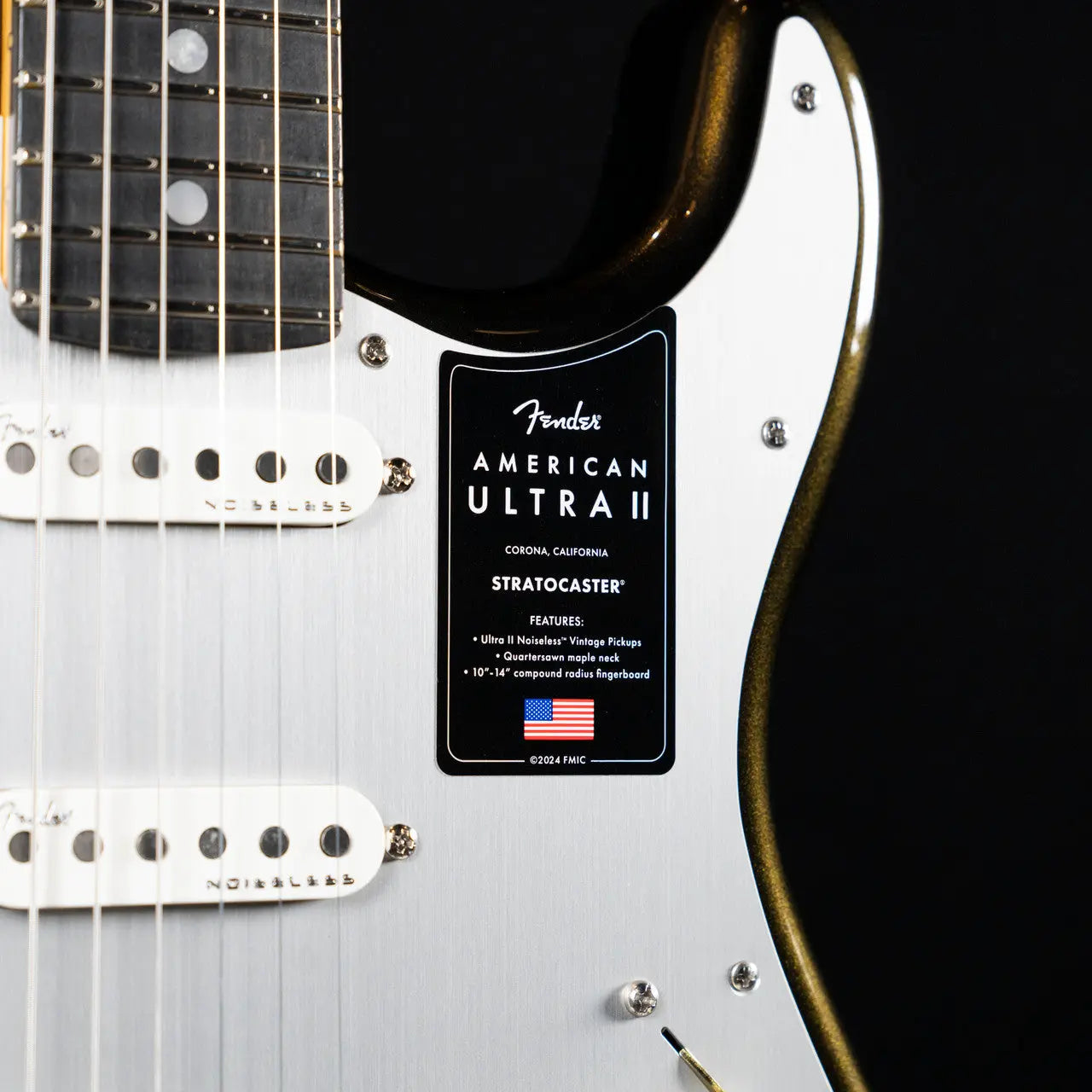 Fender American Ultra II Stratocaster - Texas Tea | Shop Fender Guitar
