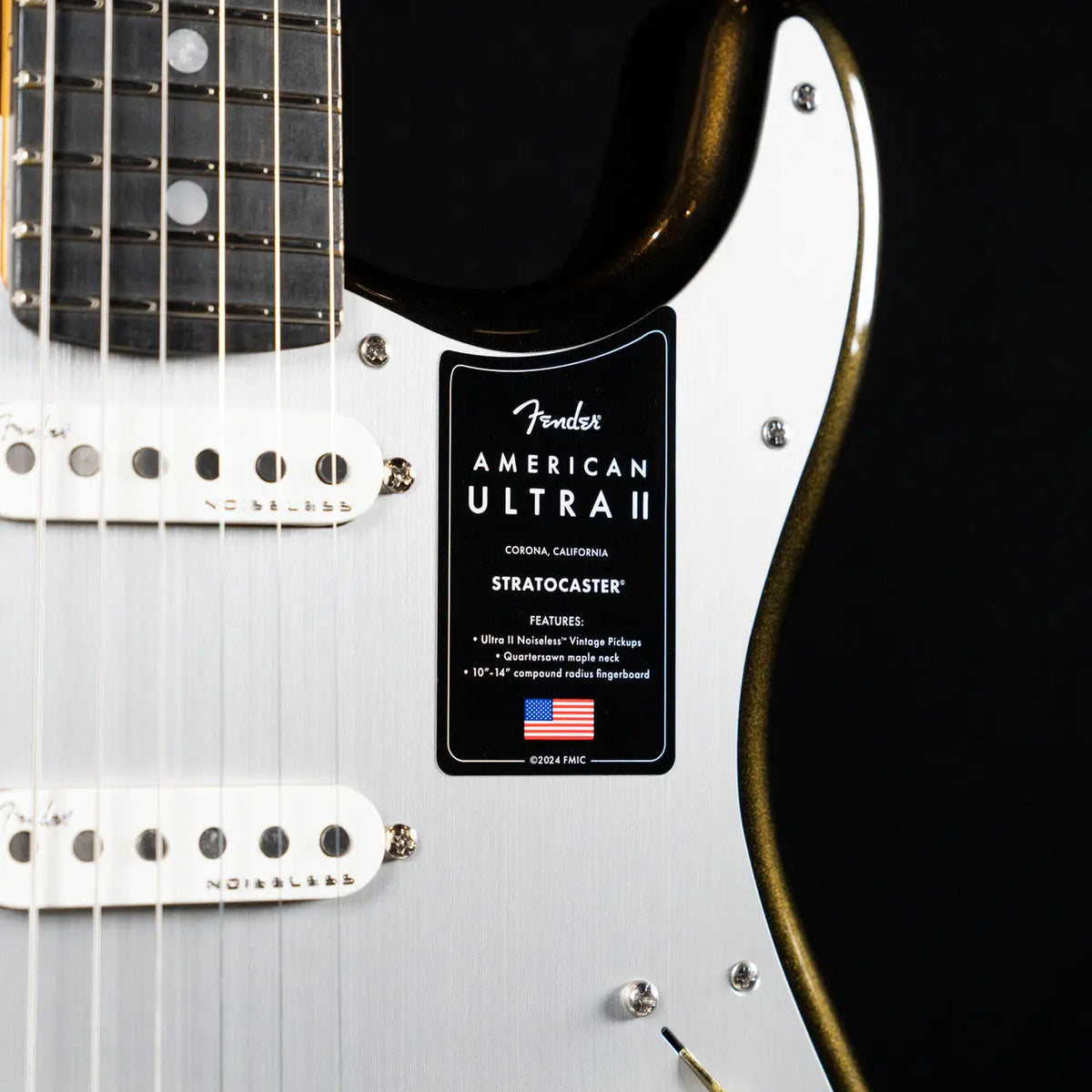 Fender American Ultra II Stratocaster - Texas Tea Fender