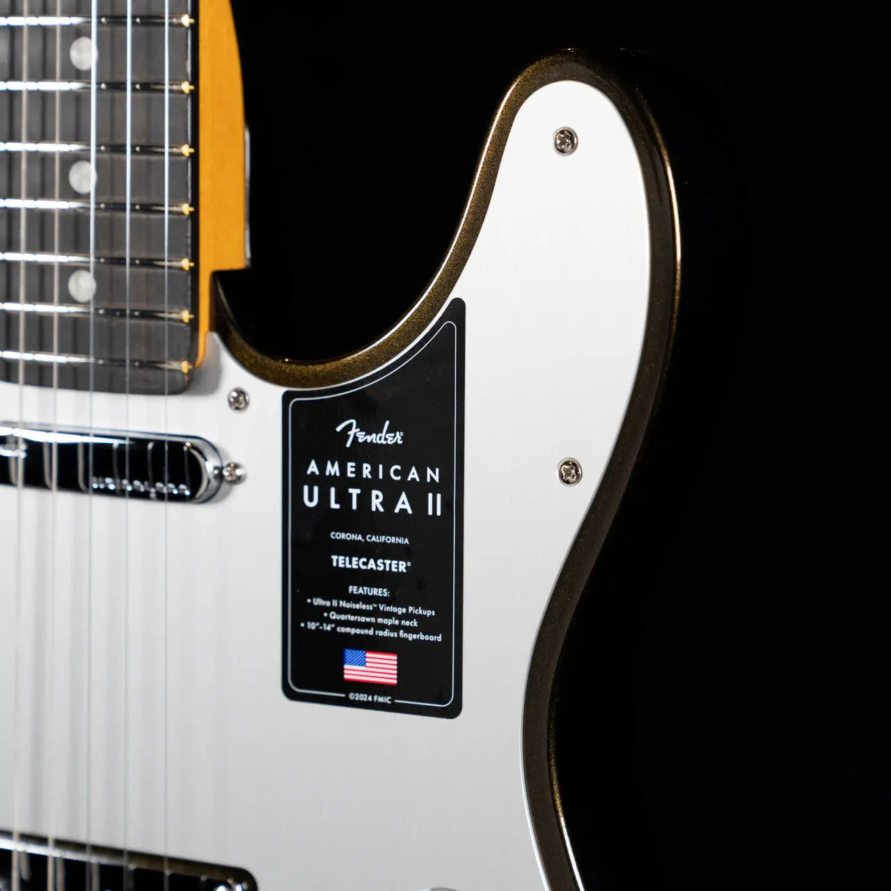 Fender American Ultra II Telecaster - Texas Tea | Shop Fender
