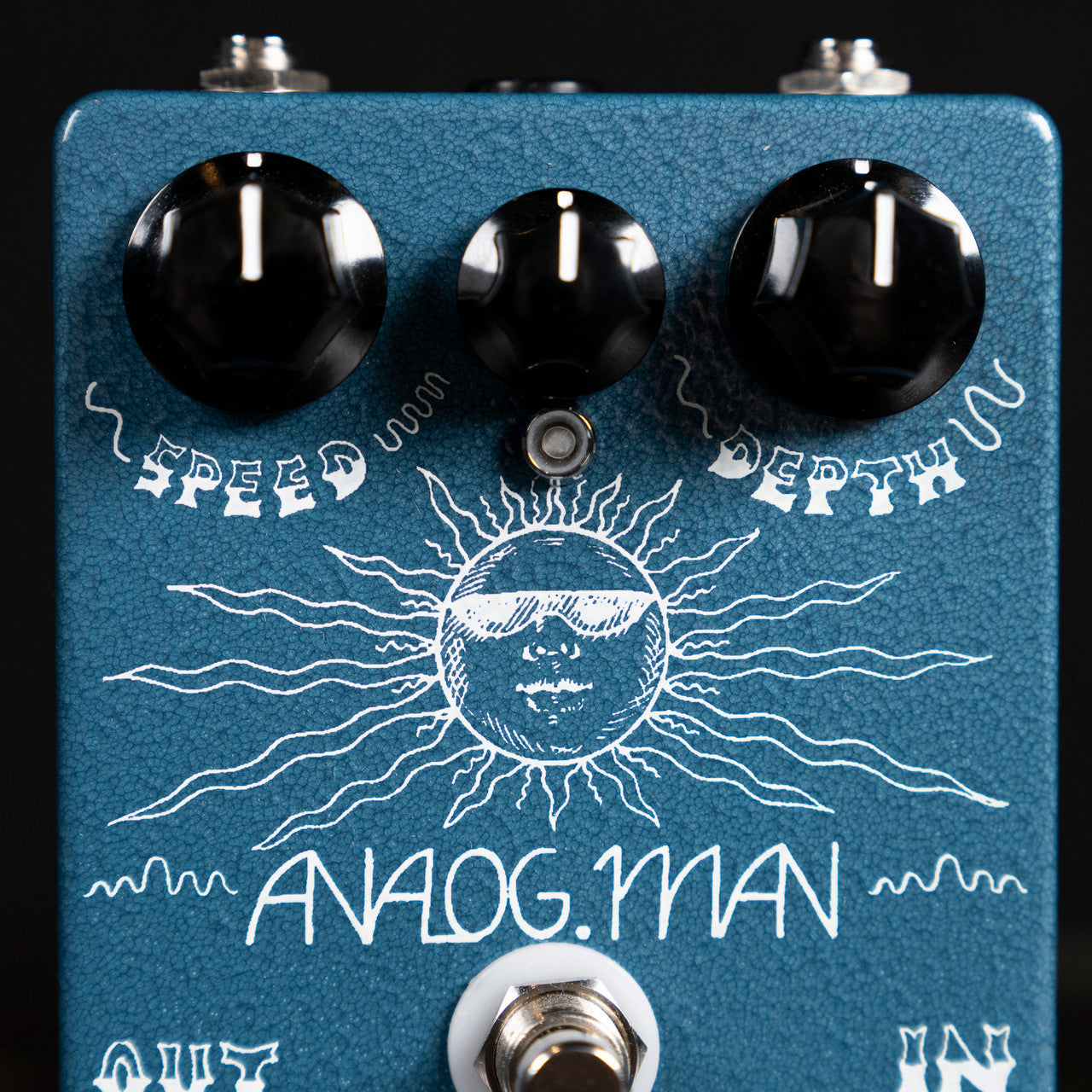 Analog Man Standard Chorus Pedal – Compact New Case, Top Jacks