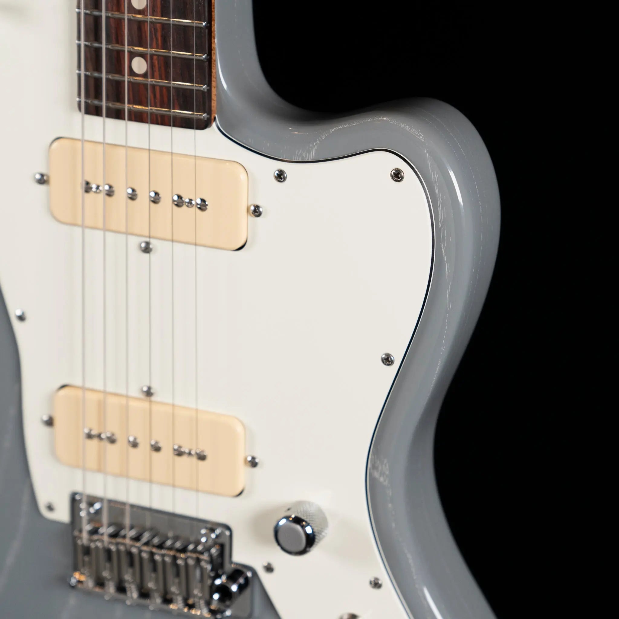 Tomページ Tom Anderson Raven Classic – Super Sonic Gray with White Dog Hair