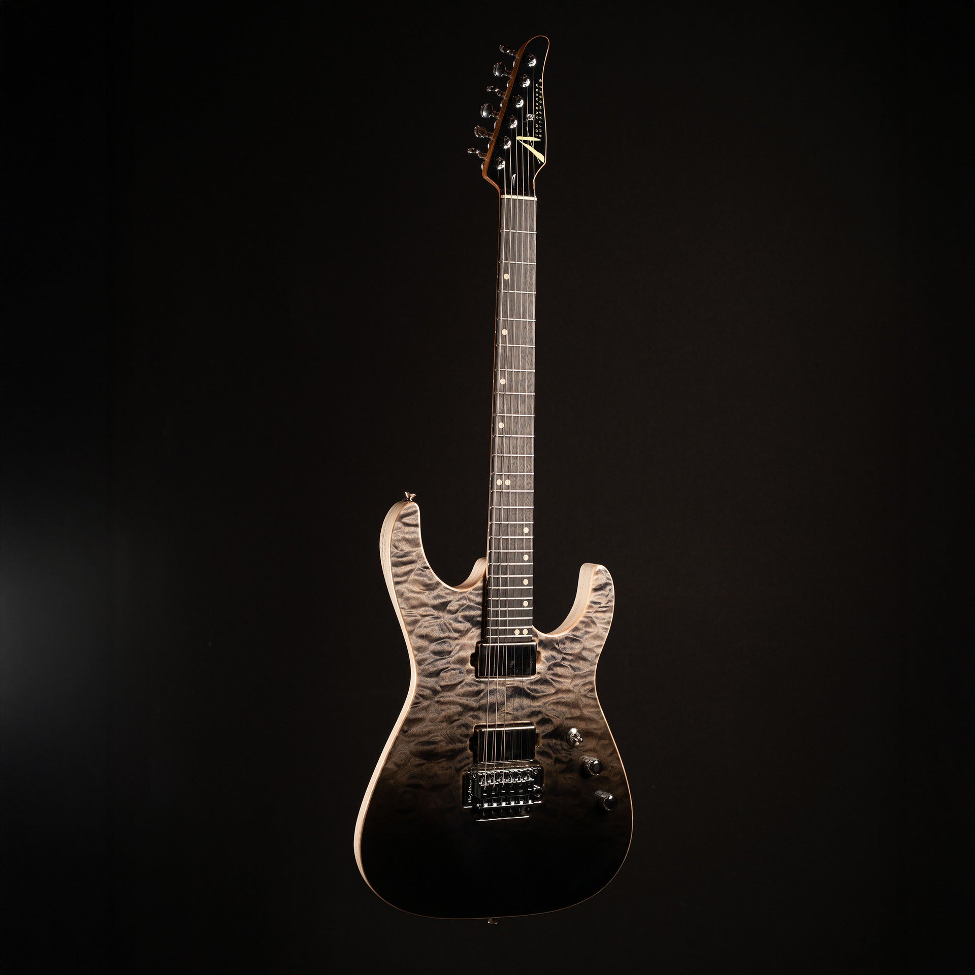 Tom Anderson Angel Quilted Maple On Swamp Ash