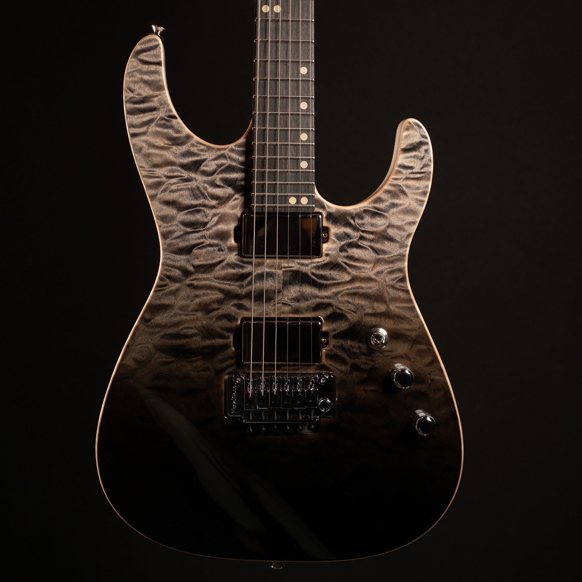 Tom Anderson Angel Quilted Maple On Swamp Ash