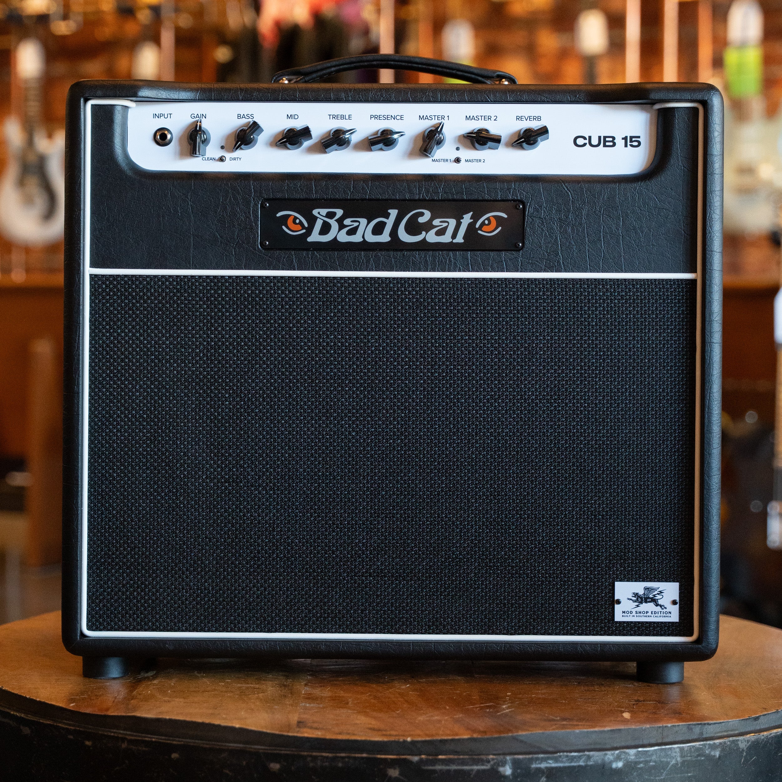Bad Cat Cub 15 Mod Shop Combo Amplifier BadCat Amps