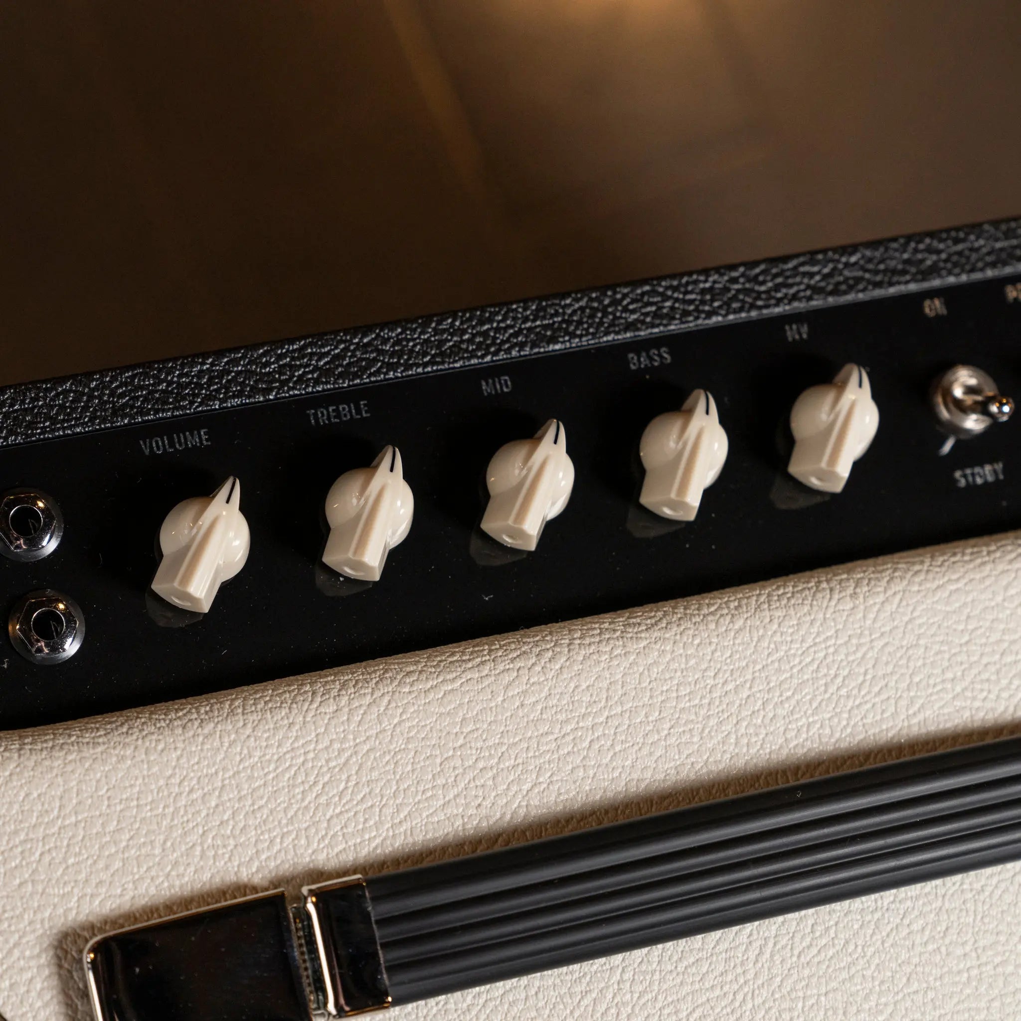 Divided by 13 BTR23 1x12 Combo Amplifier – Black Bronco w/ Ivory V Divided By 13