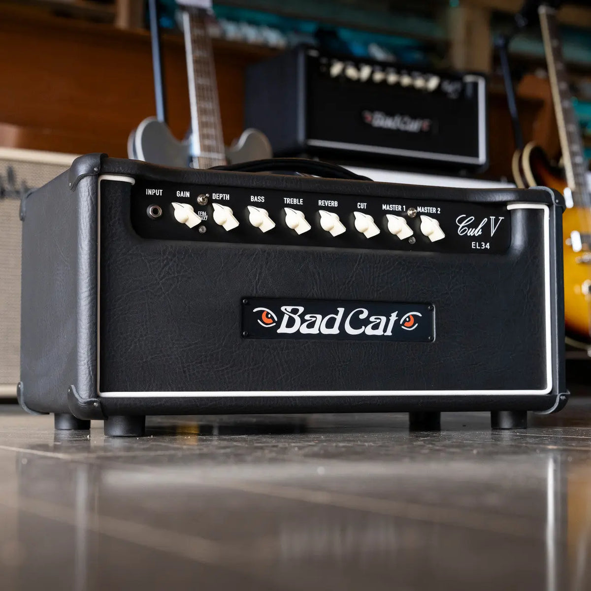 Bad Cat Cub V 40w Hand-Wired Amplifier Head w/ EL34 BadCat Amps