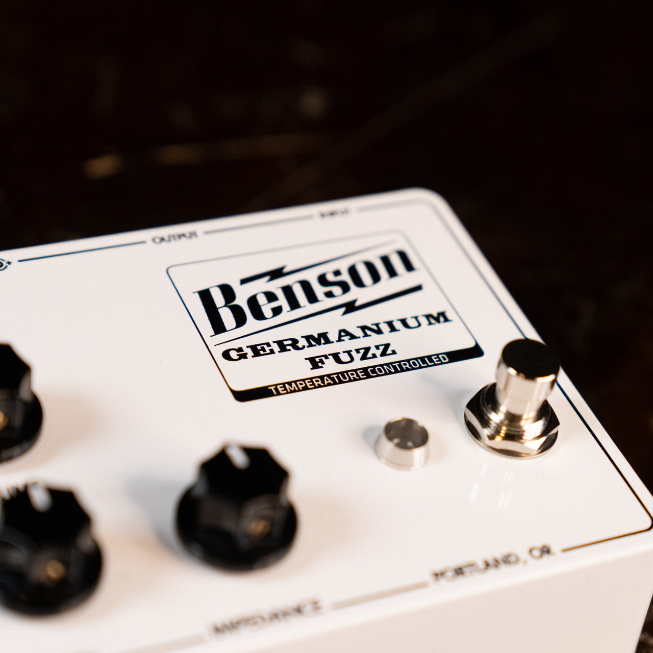 Benson Amps Germanium Fuzz Pedal - Solar White