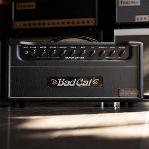 Bad Cat Mod Shop Black Cat 30W Guitar Amp Head by Mark Sampson - Black