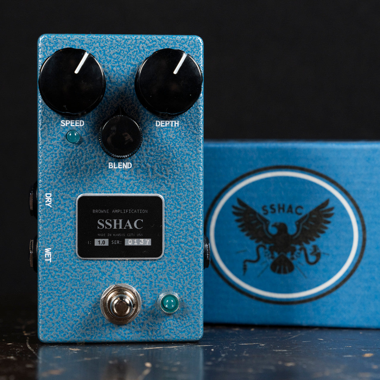 Browne SSHAC "Sky Snake Hawk Attack Chorus" Pedal Browne Amplification