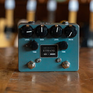 Browne Amplification Ethane Dual Overdrive - Aqua Copper Vein Browne Amplification