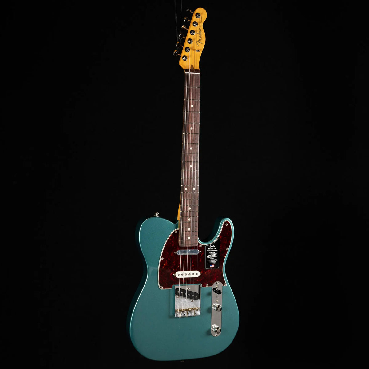 Fender American Professional Classic Hotshot Telecaster - Sherwood Green Metallic - Midwood Guitar