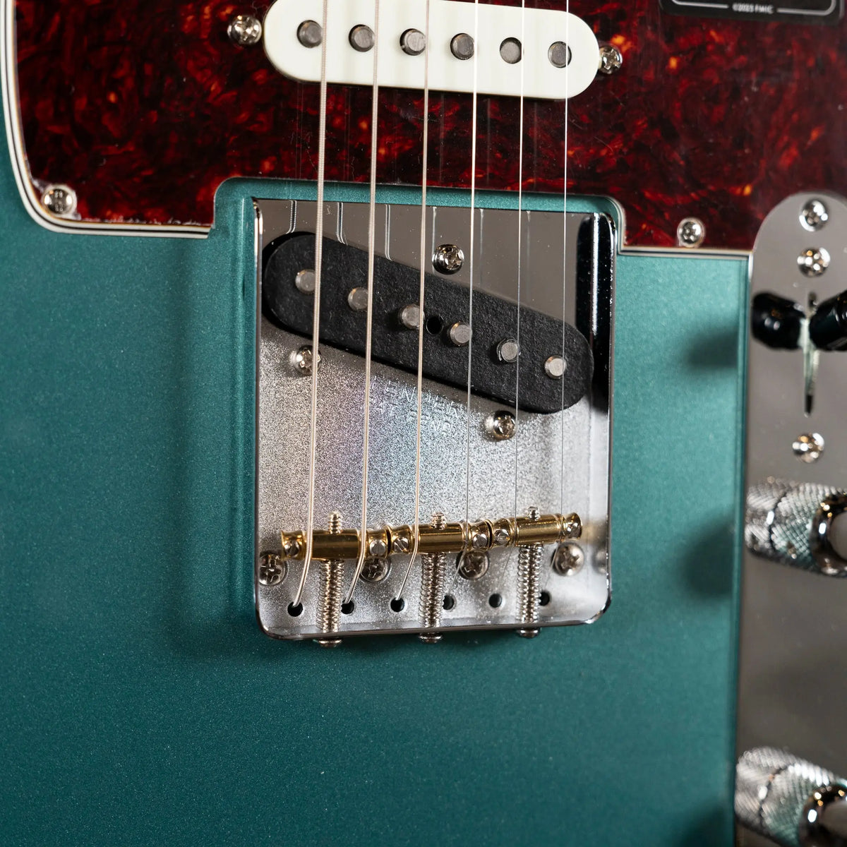 Fender American Professional Classic Hotshot Telecaster - Sherwood Green Metallic - Midwood Guitar