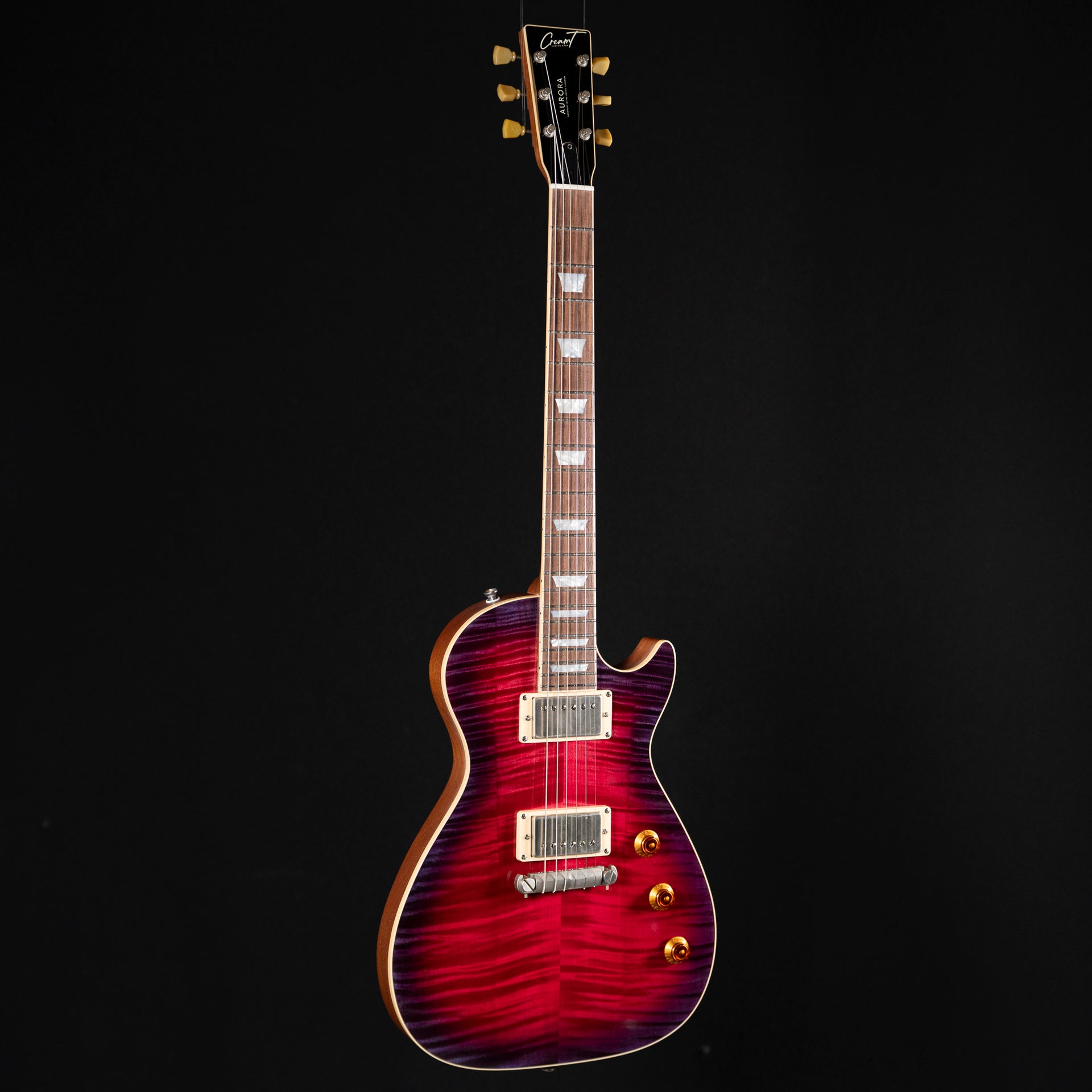 Cream T Aurora Custom MP2 Guitar – X-Pickup Swapping / Relish WB Humbuckers