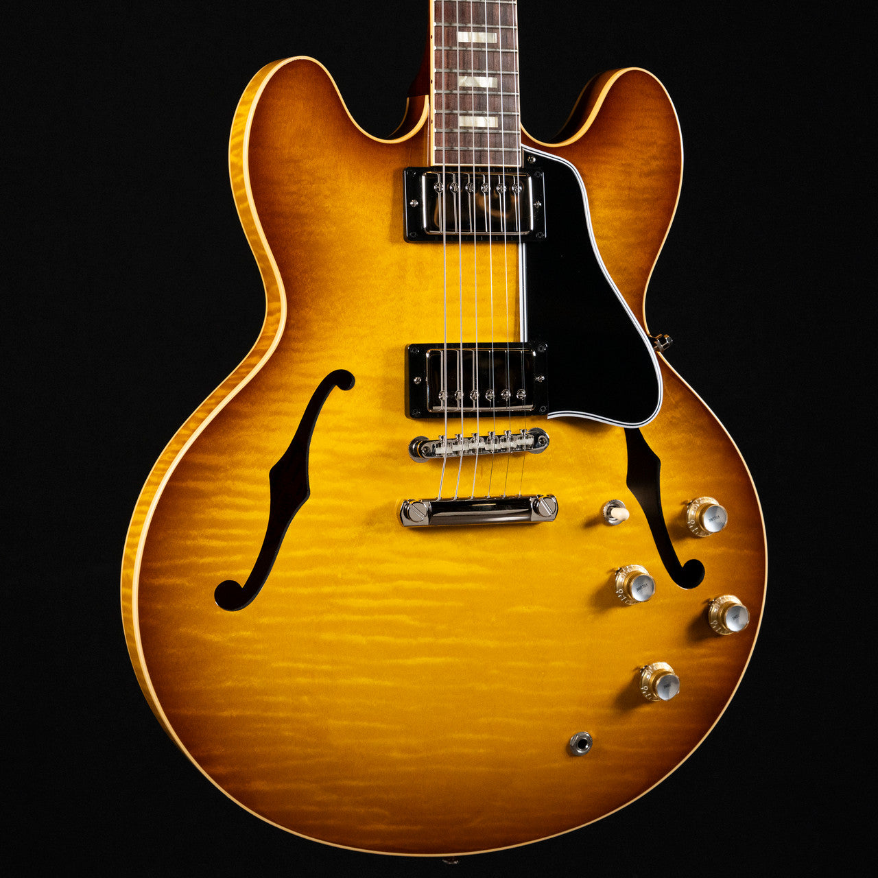 2024 Gibson Custom Shop PSL '64 ES-335 Figured Reissue - Gloss Golden Poppy Burst