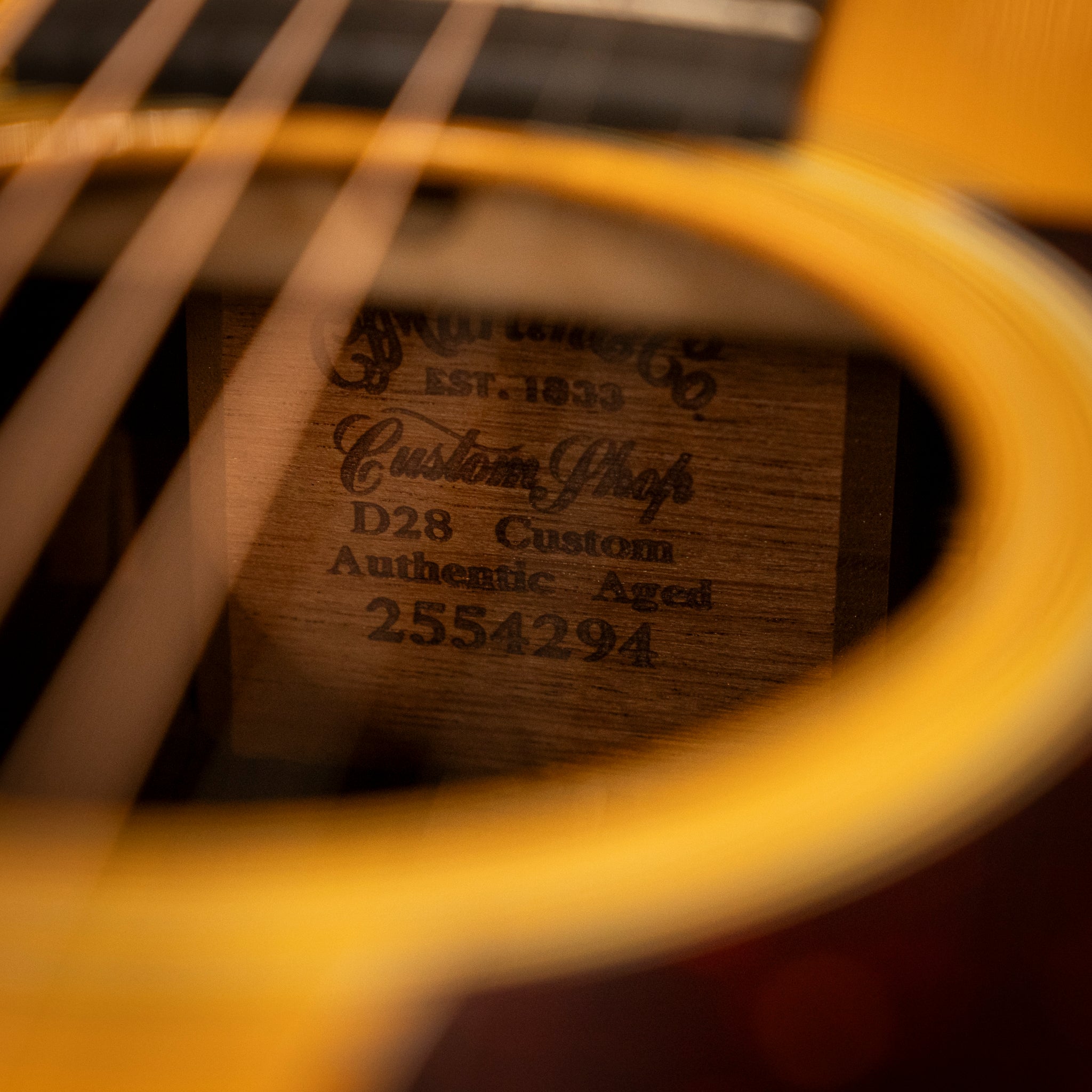 2021 Martin Custom Shop D-28 Authentic 1937 – Stage 1 Aged - Midwood Guitar