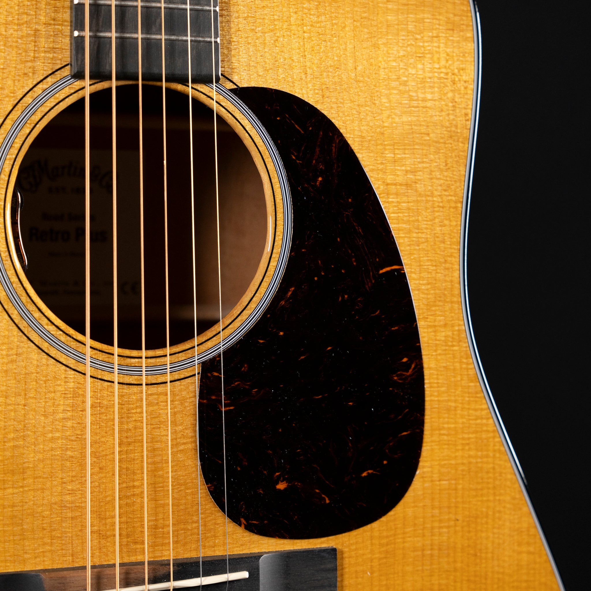 Martin DE Retro Plus Mahogany Dreadnought Acoustic/Electric Guitar Martin Guitars