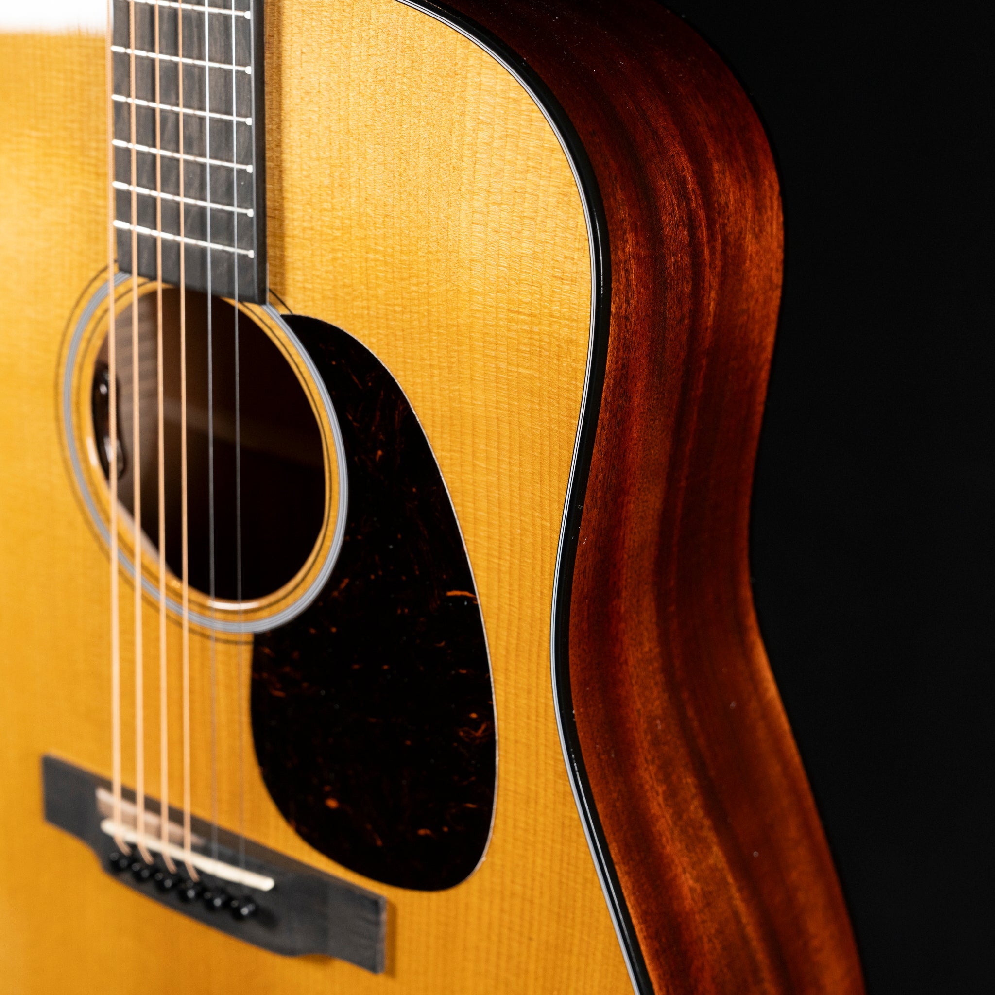 Martin DE Retro Plus Mahogany Dreadnought Acoustic/Electric Guitar Martin Guitars