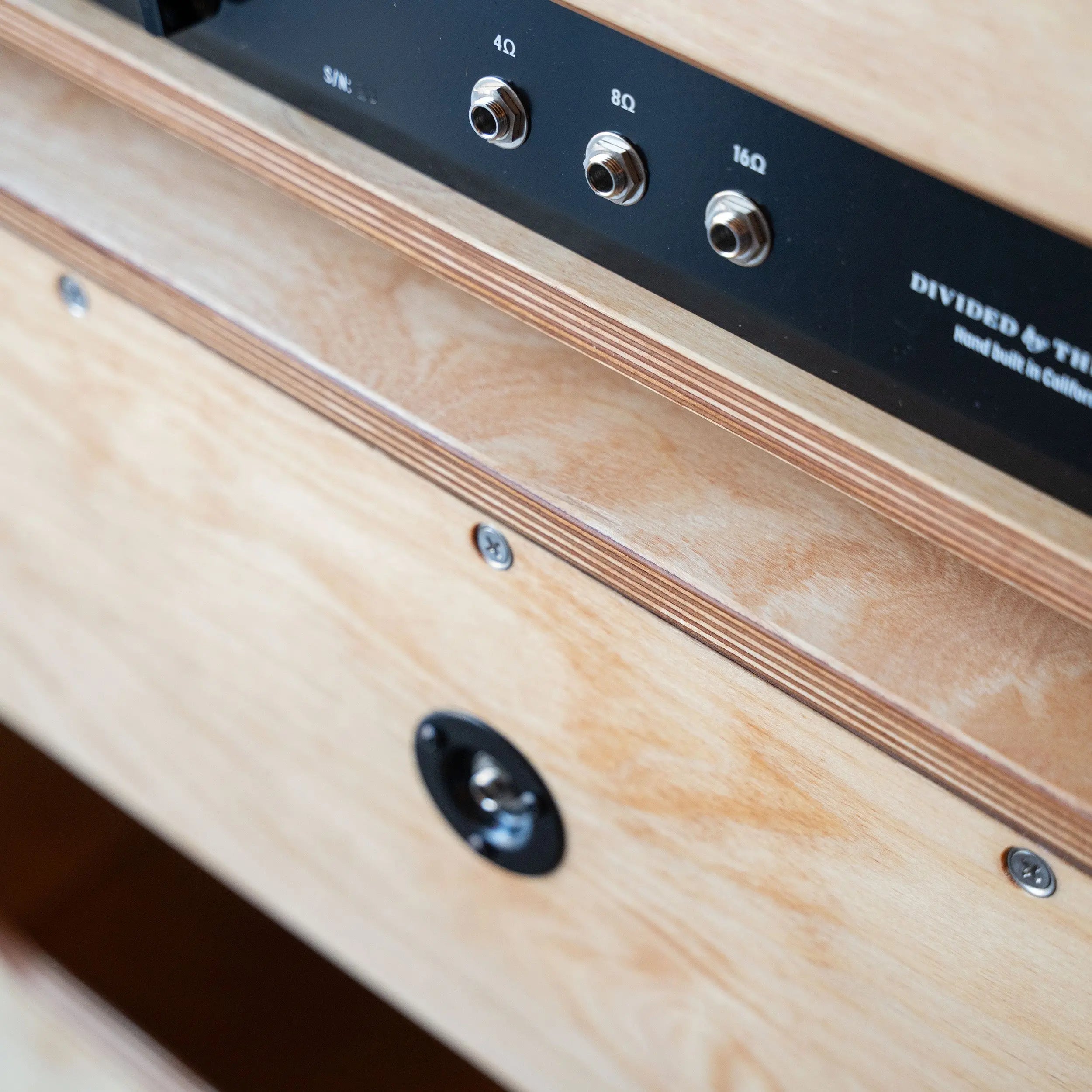 Divided By 13 BW1969 Head & Matching 2 x 12 Cab- Natural Wood, Golden Pecan Stain Divided By 13
