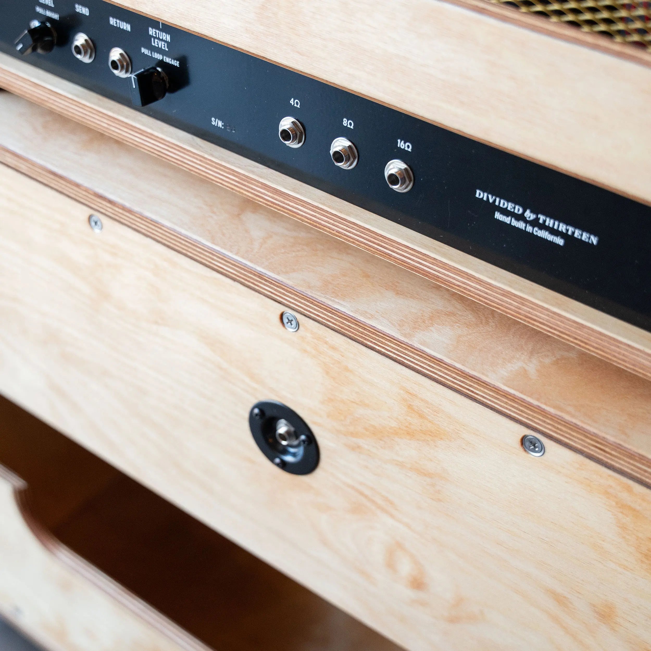 Divided By 13 BW1969 Head & Matching 2 x 12 Cab- Natural Wood, Golden Pecan Stain Divided By 13