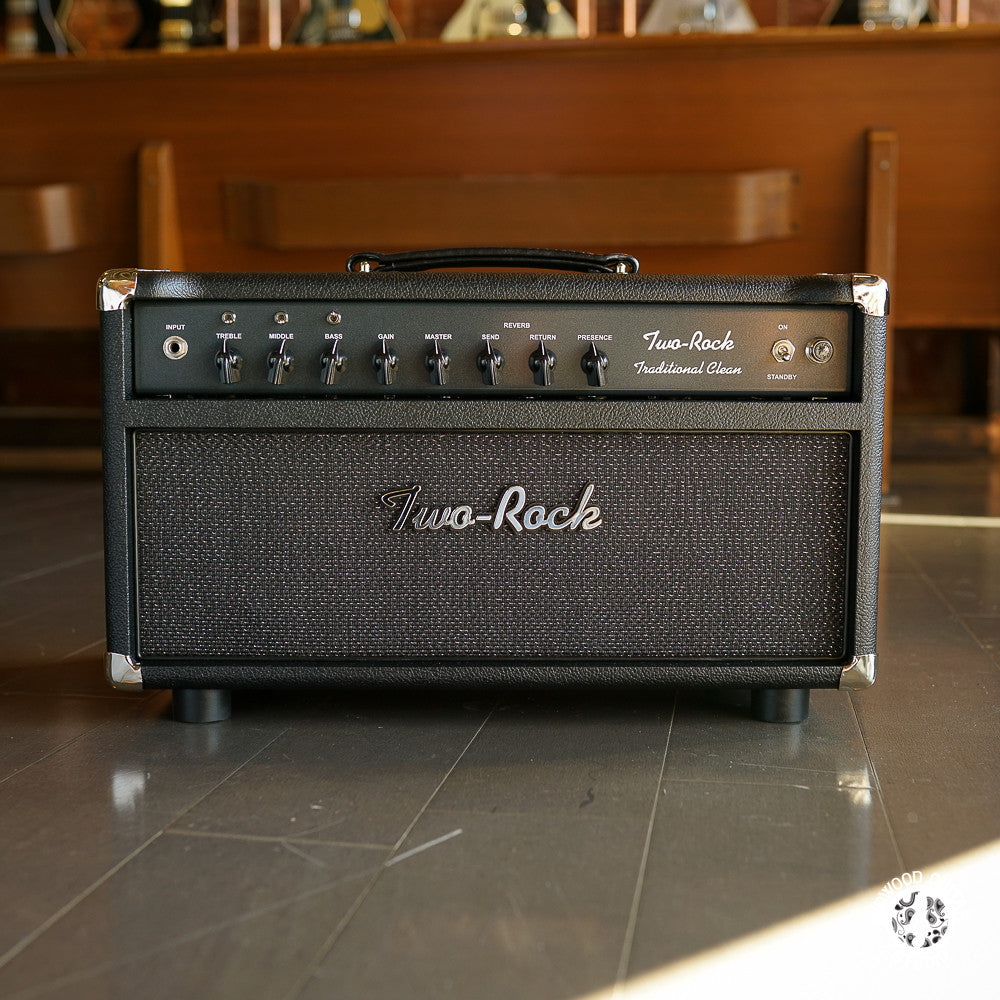 Two-Rock Traditional Clean 100/50 Head - Black/Sparkle Matrix Cloth