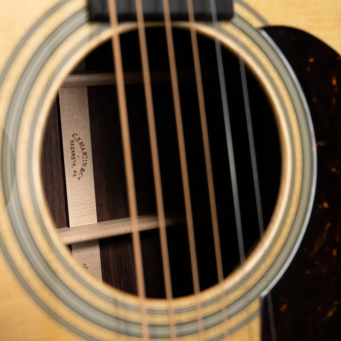 Martin D-28 Standard Series Acoustic Guitar - Natural - Midwood Guitar