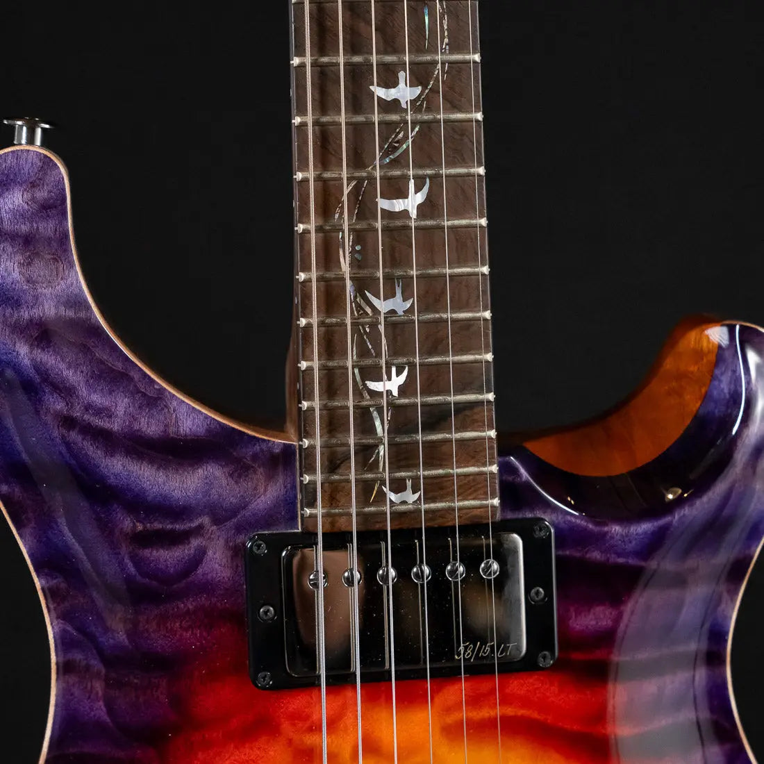 Preowned PRS Private Stock 24-08 Quilted Maple-Brazilian Rosewood Neck PRS