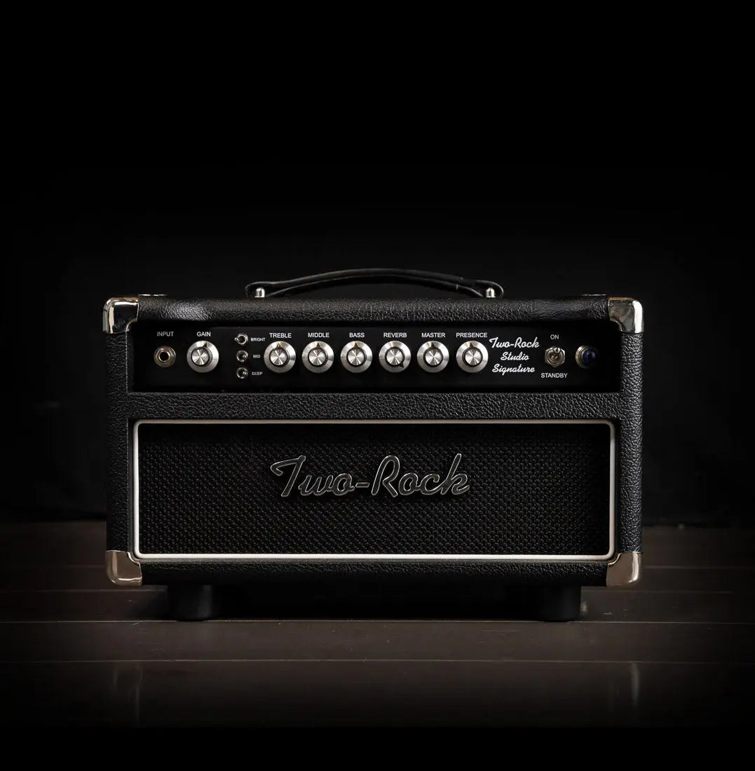 2022 Two-Rock Studio Signature 35w Head - Black w/ Black Faceplate Two-Rock Amps