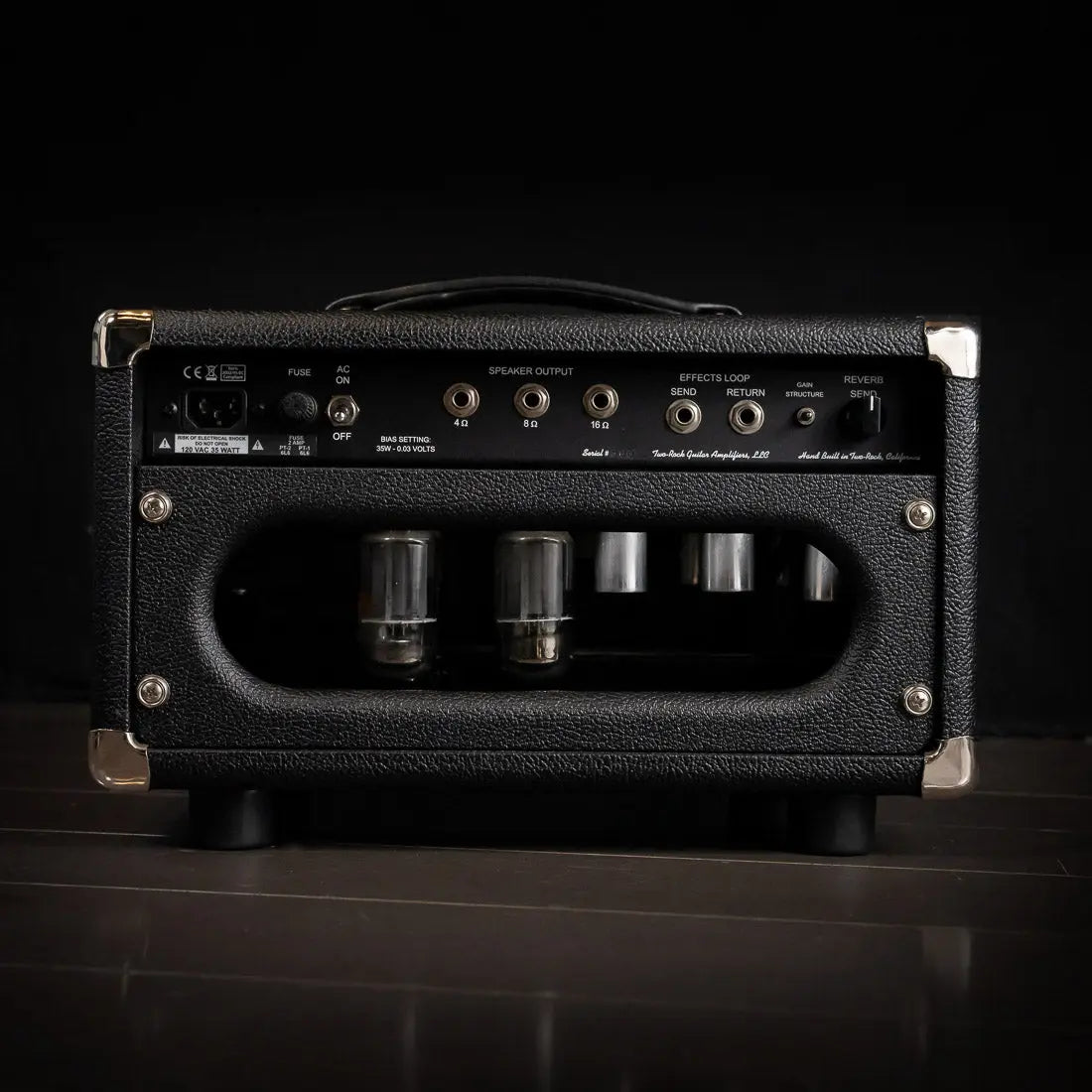 2022 Two-Rock Studio Signature 35w Head - Black w/ Black Faceplate Two-Rock Amps