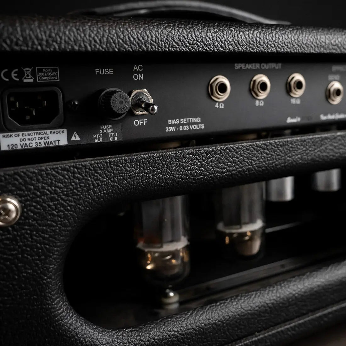 2022 Two-Rock Studio Signature 35w Head - Black w/ Black Faceplate Two-Rock Amps