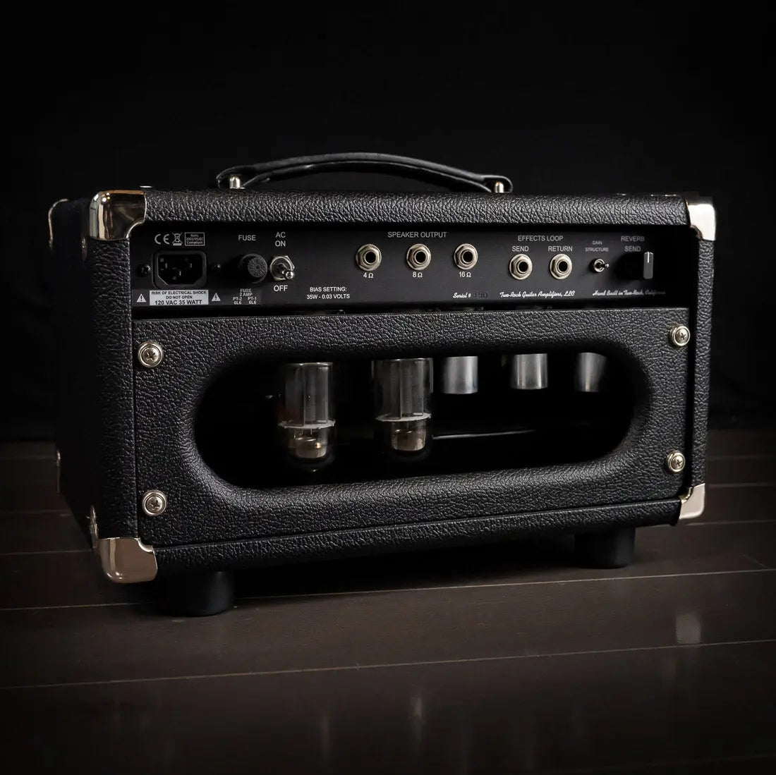 2022 Two-Rock Studio Signature 35w Head - Black w/ Black Faceplate Two-Rock Amps