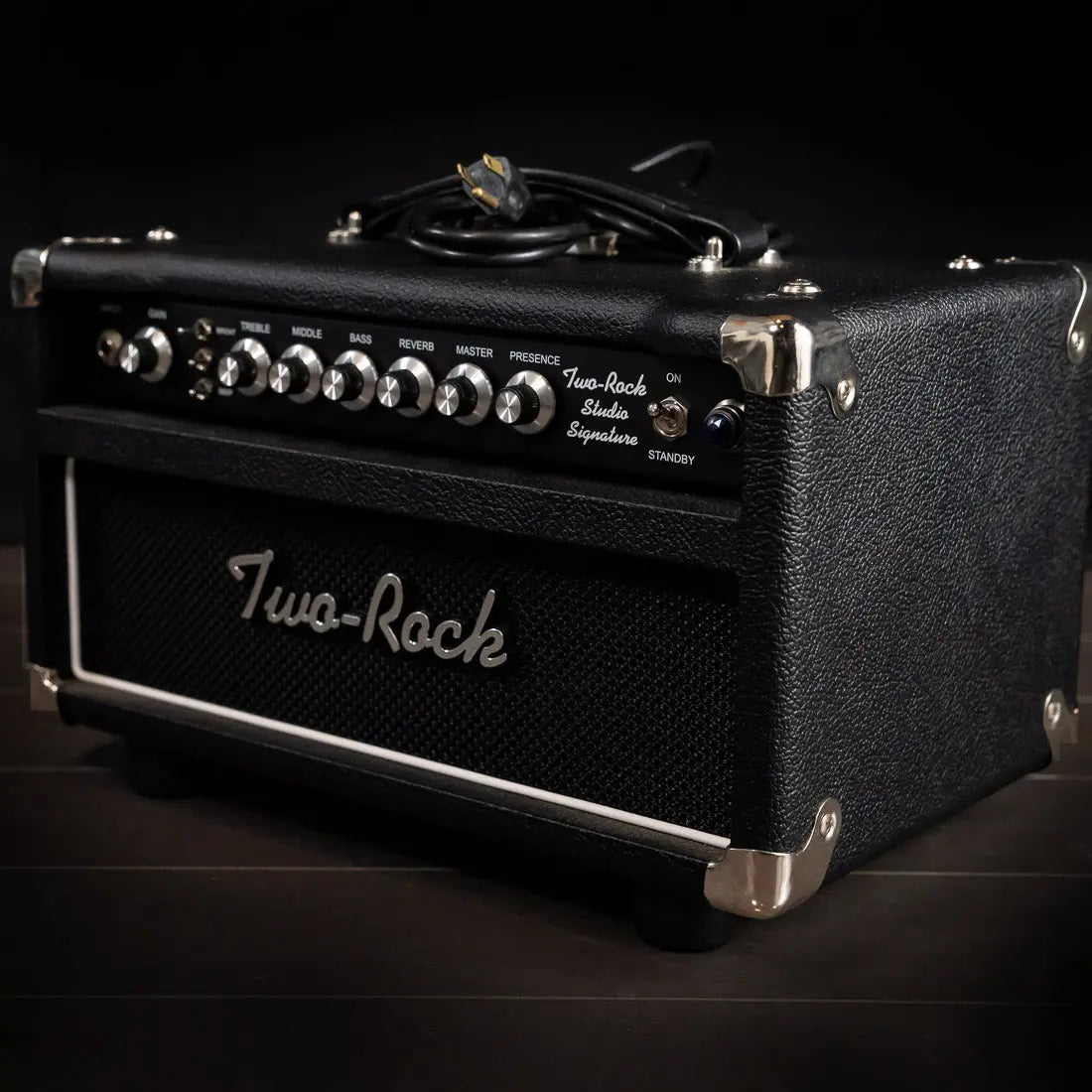 2022 Two-Rock Studio Signature 35w Head - Black w/ Black Faceplate Two-Rock Amps